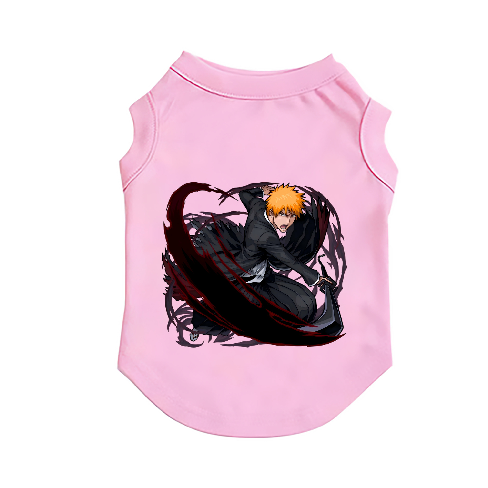（画像用） ブリーチ 黒崎一護（くろさき いちご）BLEACH Kurosaki Ichigo ペット用ベスト