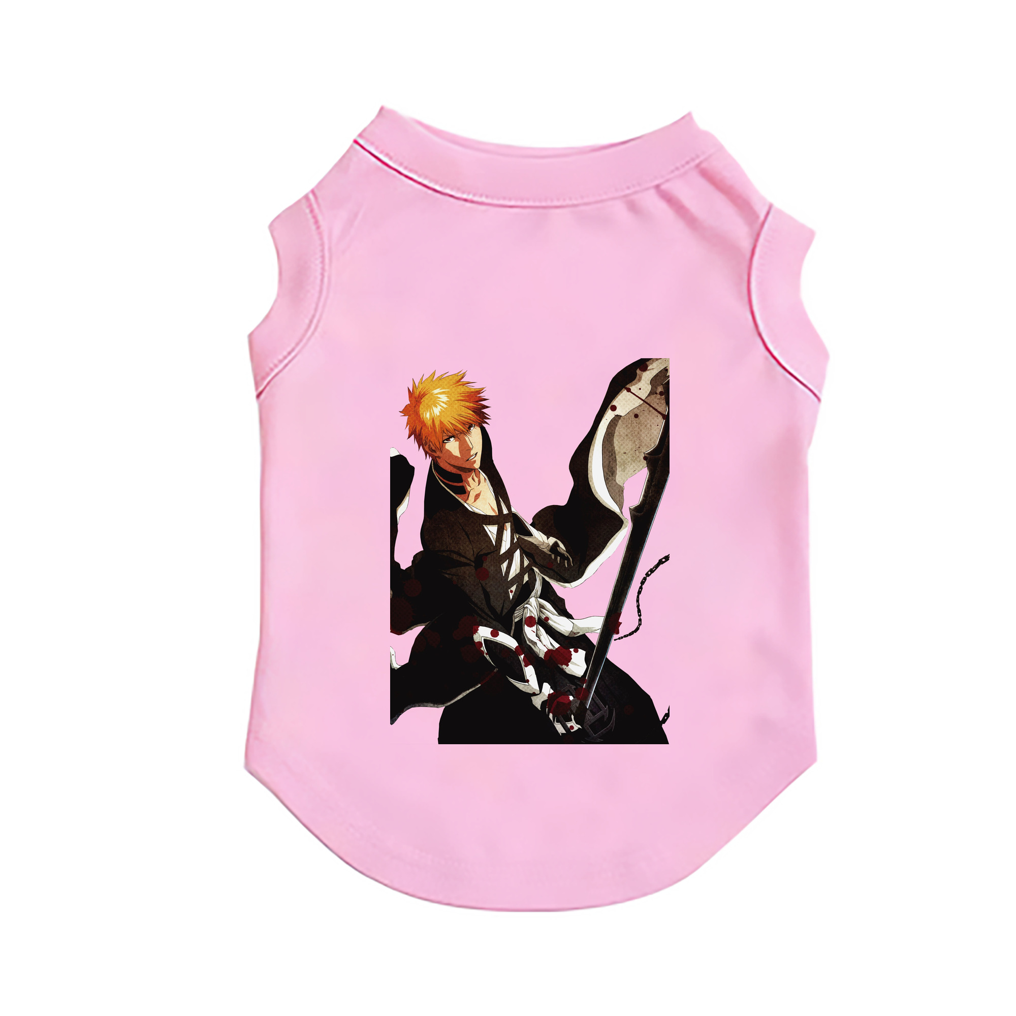 （画像用） ブリーチ 黒崎一護（くろさき いちご）BLEACH Kurosaki Ichigo ペット用ベスト