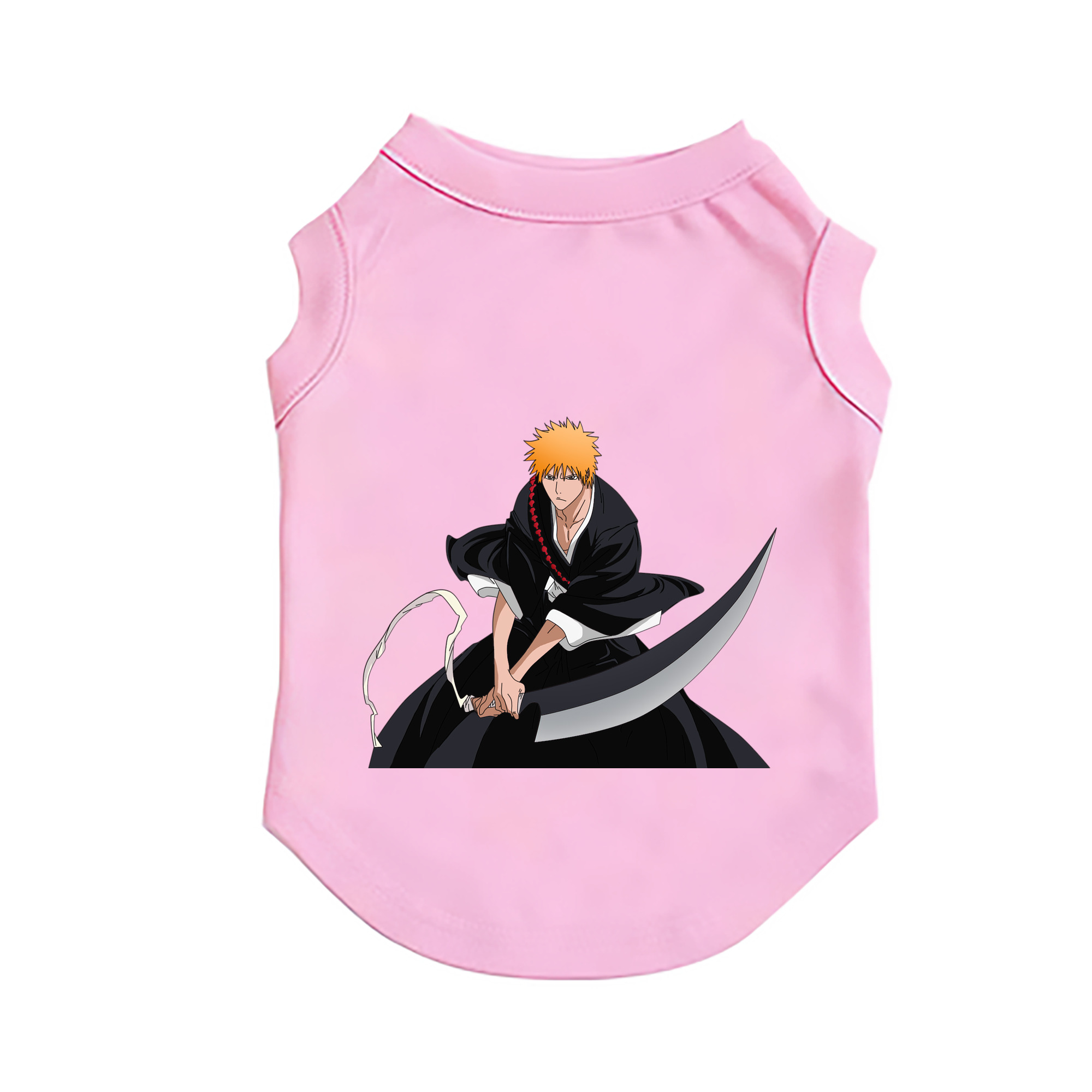 （画像用） ブリーチ 黒崎一護（くろさき いちご）BLEACH Kurosaki Ichigo ペット用ベスト
