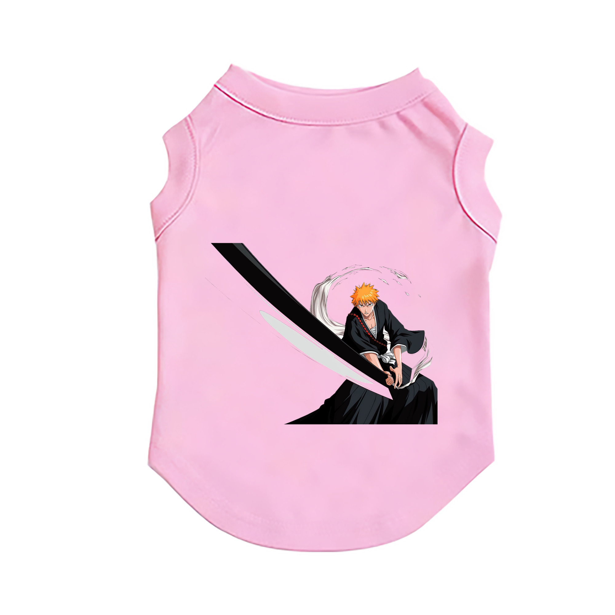（画像用） ブリーチ 黒崎一護（くろさき いちご）BLEACH Kurosaki Ichigo ペット用ベスト