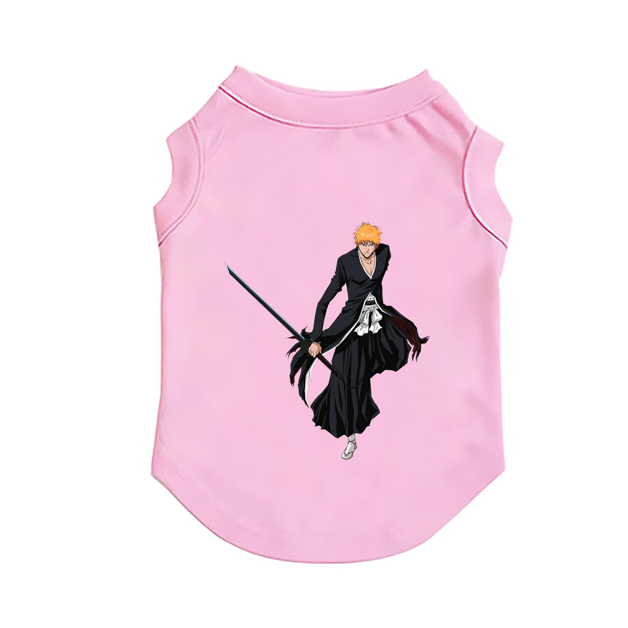 （画像用） ブリーチ 黒崎一護（くろさき いちご）BLEACH Kurosaki Ichigo ペット用ベスト