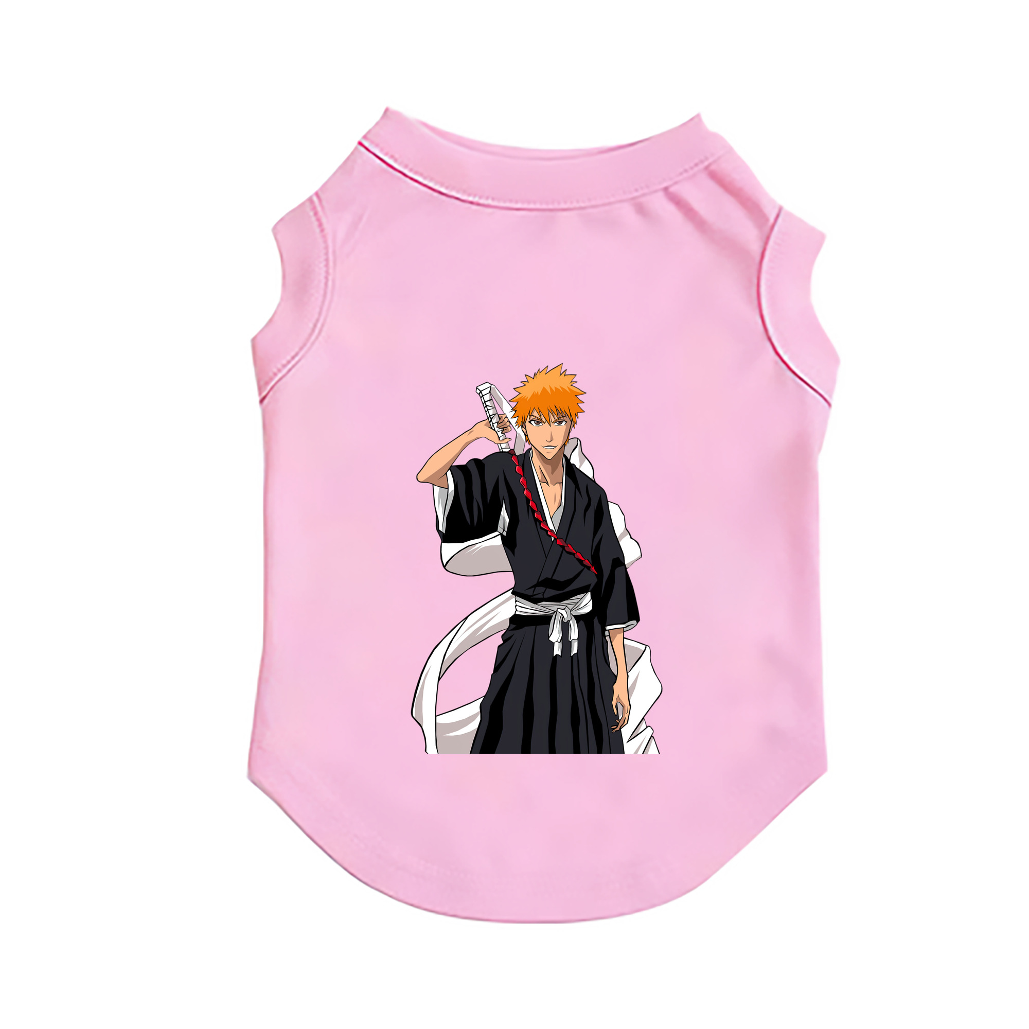 （画像用） ブリーチ 黒崎一護（くろさき いちご）BLEACH Kurosaki Ichigo ペット用ベスト