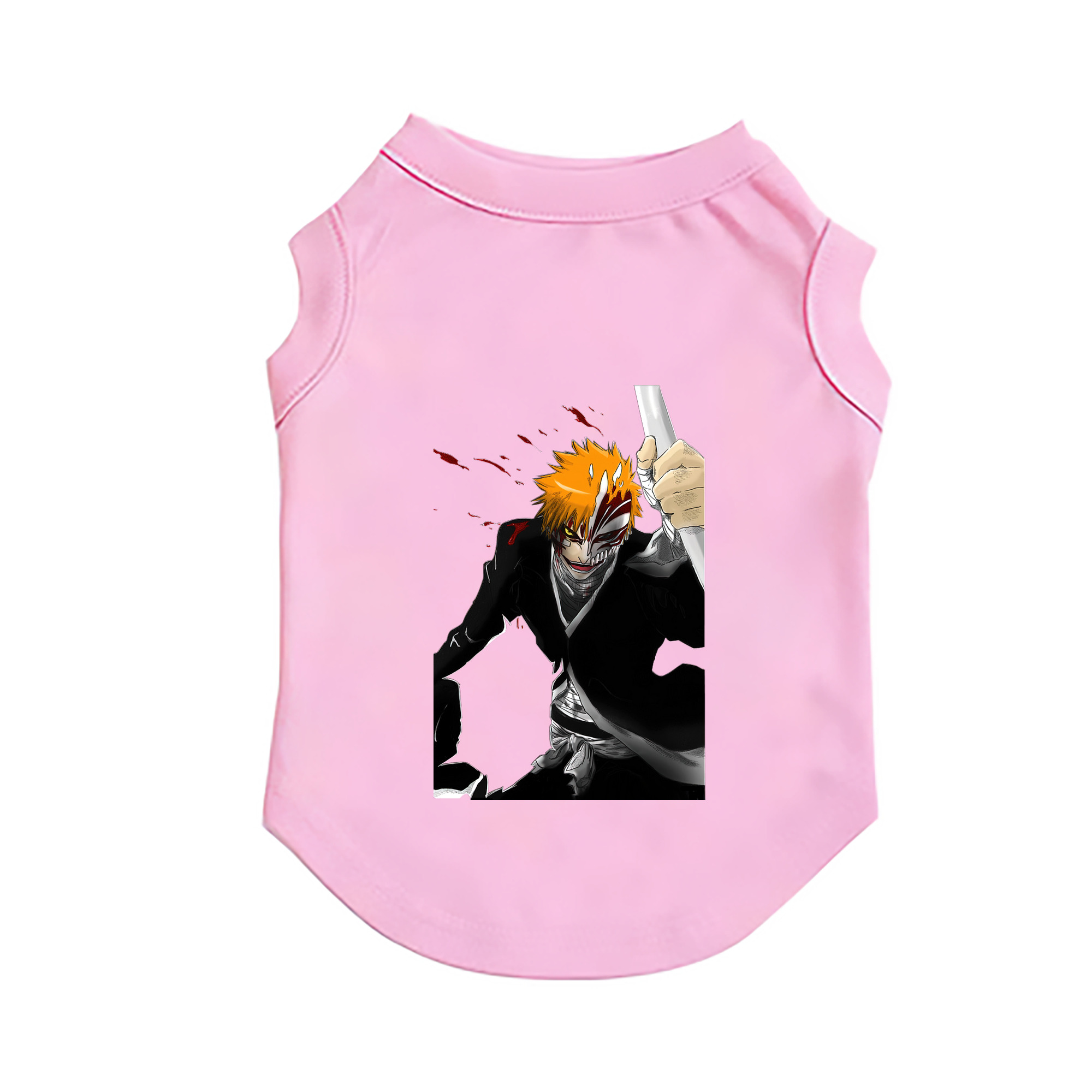 （画像用） ブリーチ 黒崎一護（くろさき いちご）BLEACH Kurosaki Ichigo ペット用ベスト