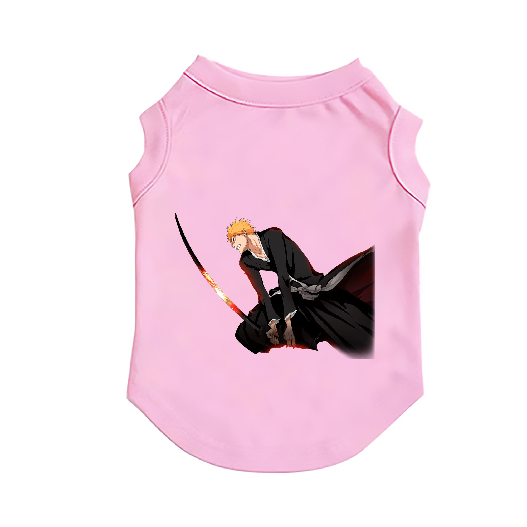 （画像用） ブリーチ 黒崎一護（くろさき いちご）BLEACH Kurosaki Ichigo ペット用ベスト