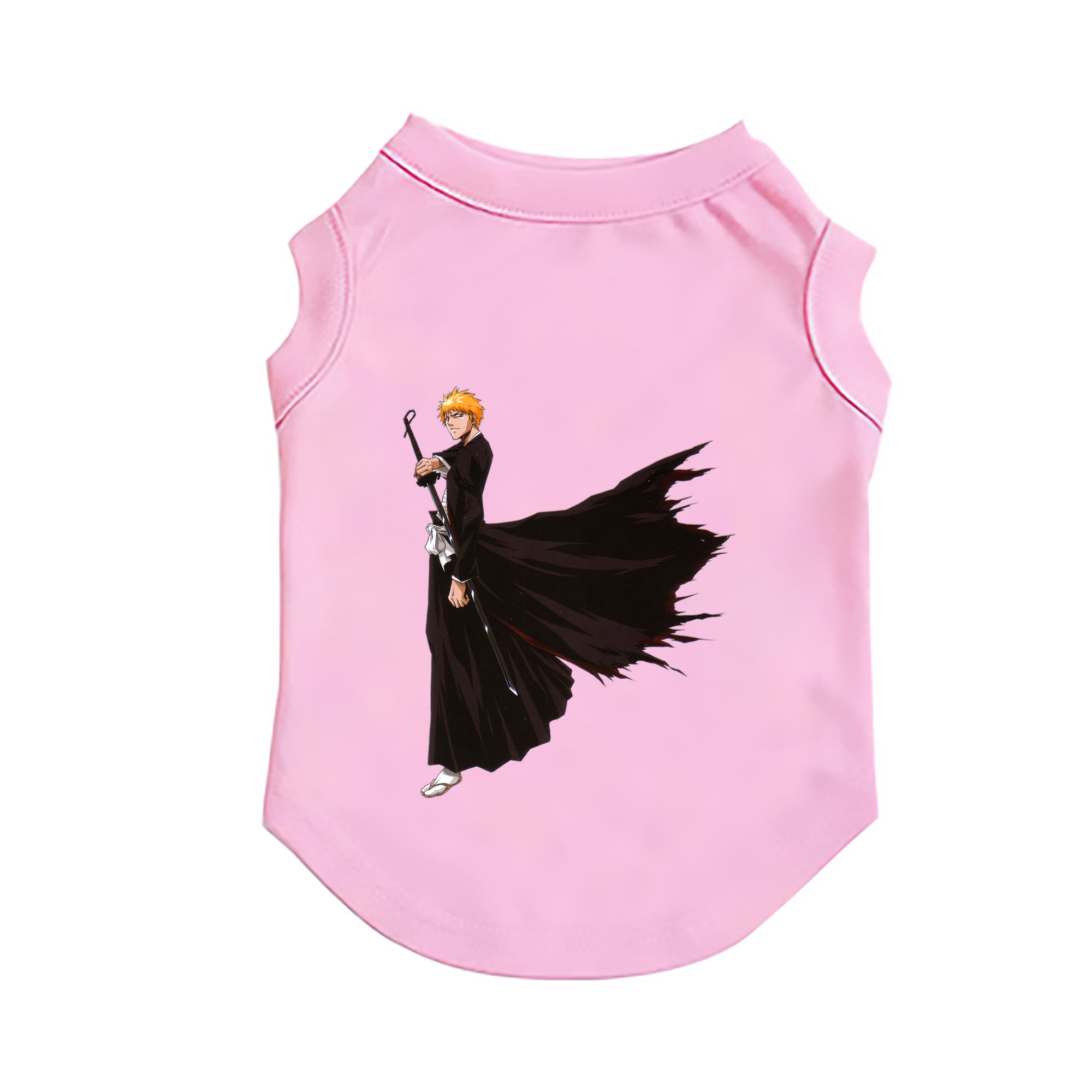 （画像用） ブリーチ 黒崎一護（くろさき いちご）BLEACH Kurosaki Ichigo ペット用ベスト