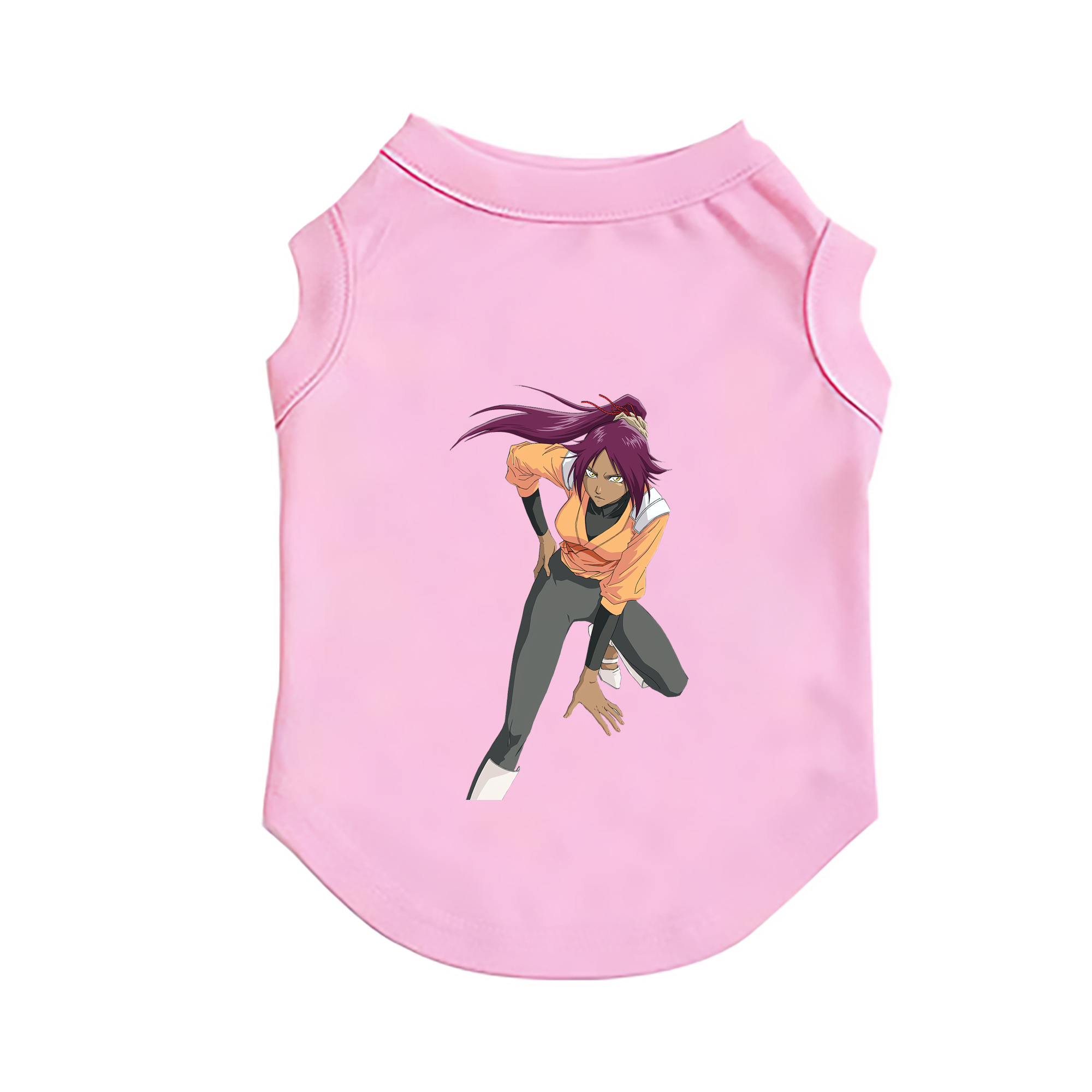 （画像用） ブリーチ 四楓院 夜一（しほういん よるいち） BLEACH Shihouin Yoruichi ペット用ベスト