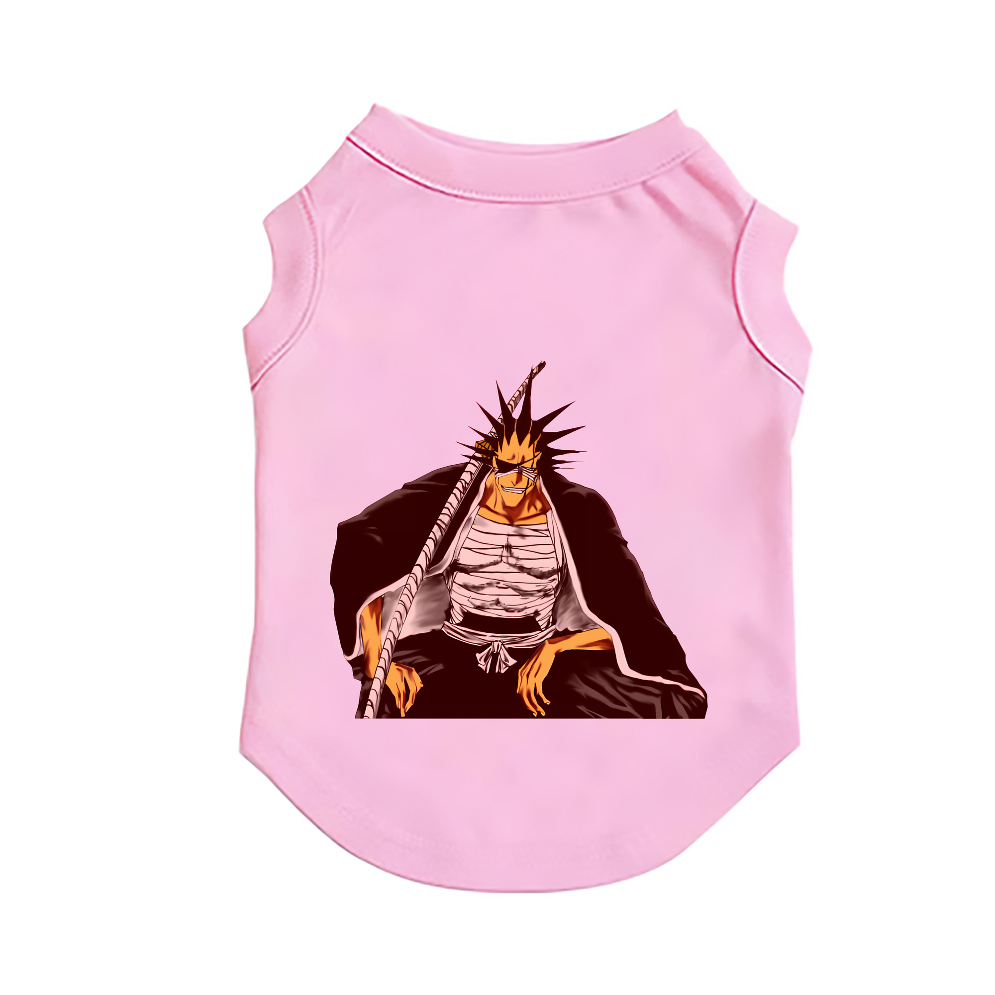（画像用） ブリーチ ざらき けんぱち BLEACH Zaraki Kenpachi ペット用ベスト