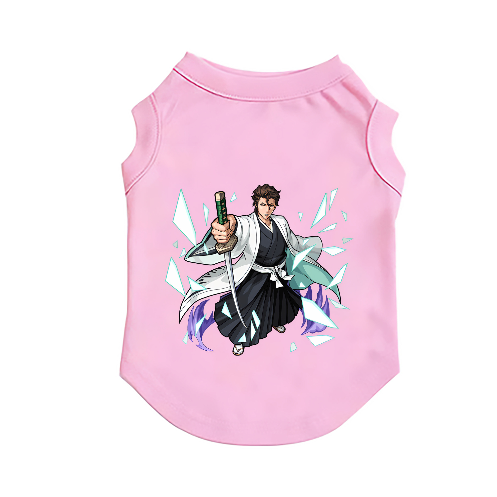 （画像用） ブリーチ 藍染 惣右介（あいぜん そうすけ） BLEACH Aizen Sousuke ペット用ベスト