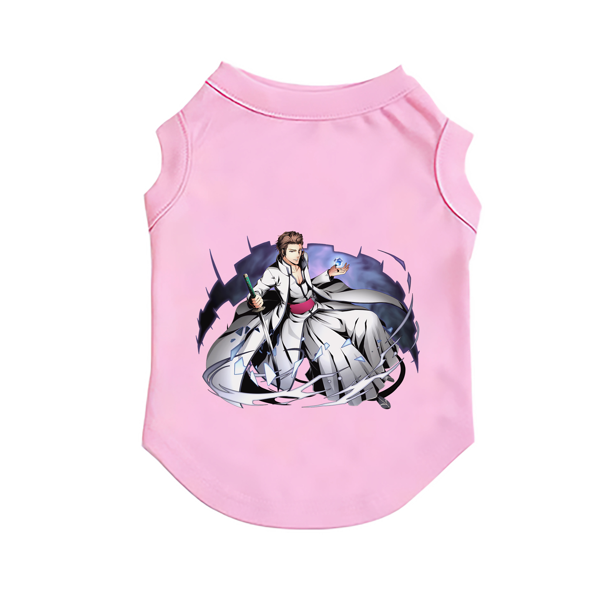 （画像用） ブリーチ 藍染 惣右介（あいぜん そうすけ） BLEACH Aizen Sousuke ペット用ベスト