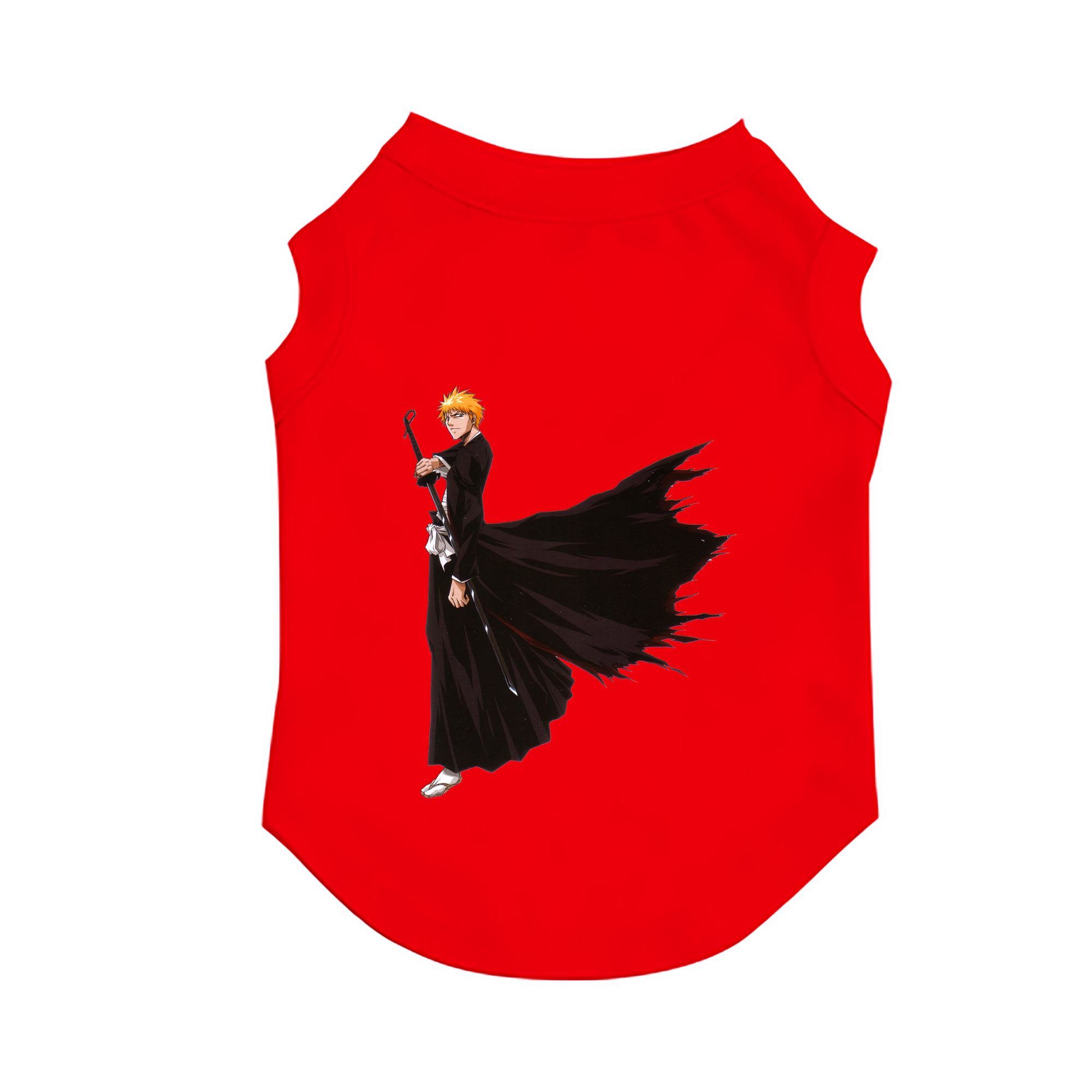 （画像用） ブリーチ 黒崎一護（くろさき いちご）BLEACH Kurosaki Ichigo ペット用ベスト