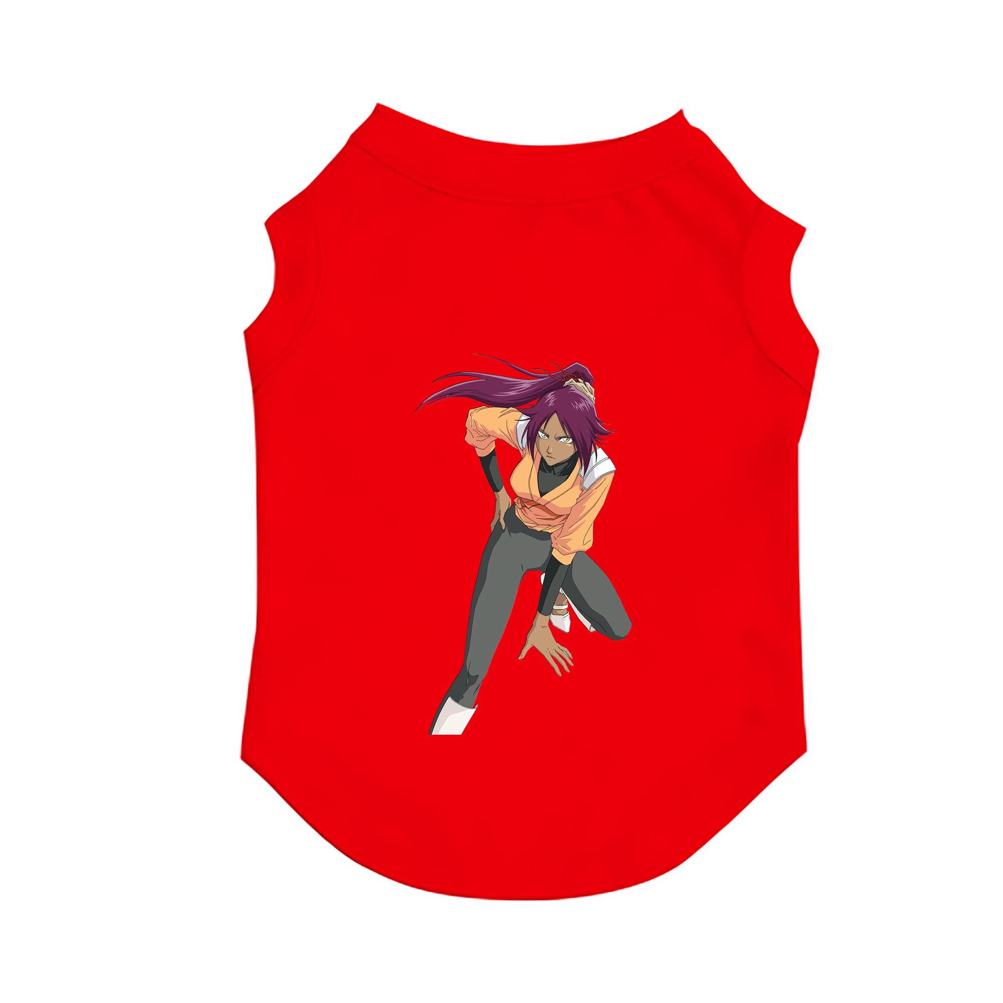 （画像用） ブリーチ 四楓院 夜一（しほういん よるいち） BLEACH Shihouin Yoruichi ペット用ベスト