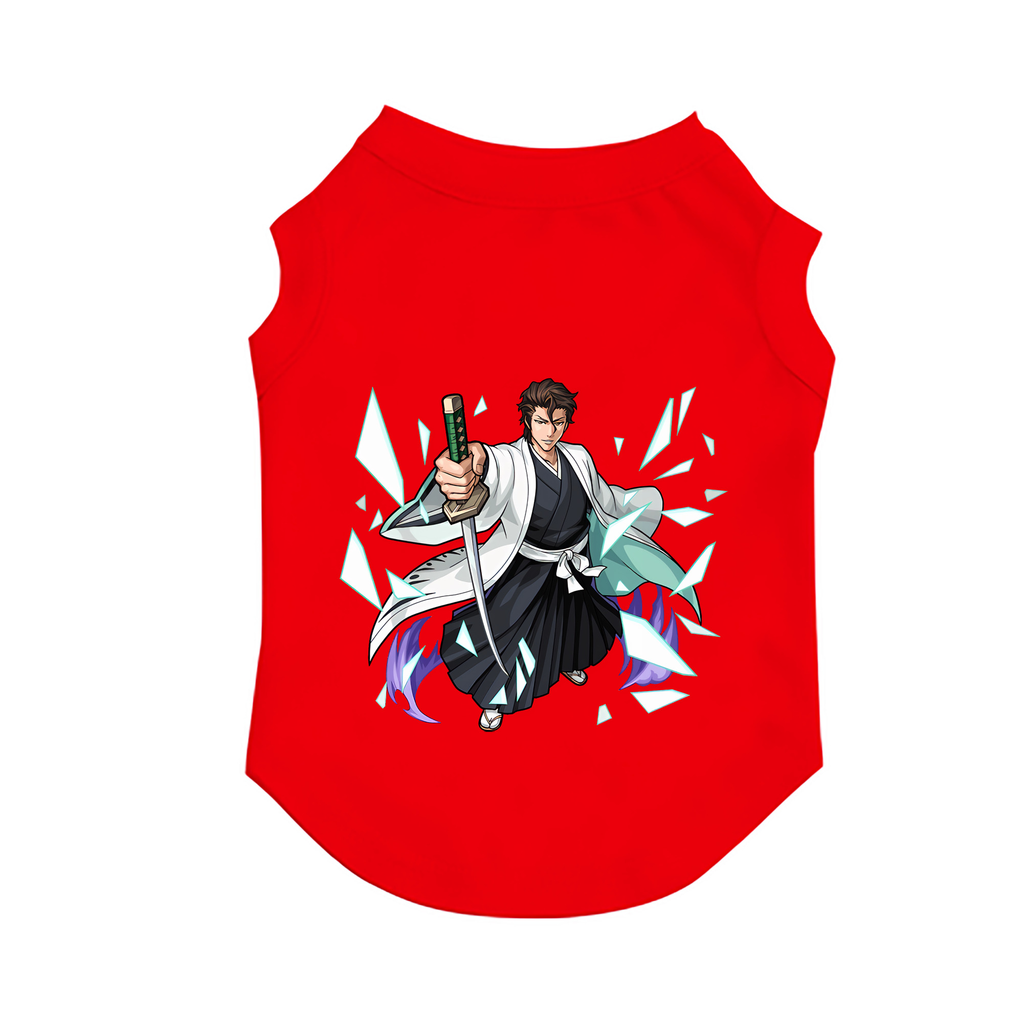 （画像用） ブリーチ 藍染 惣右介（あいぜん そうすけ） BLEACH Aizen Sousuke ペット用ベスト