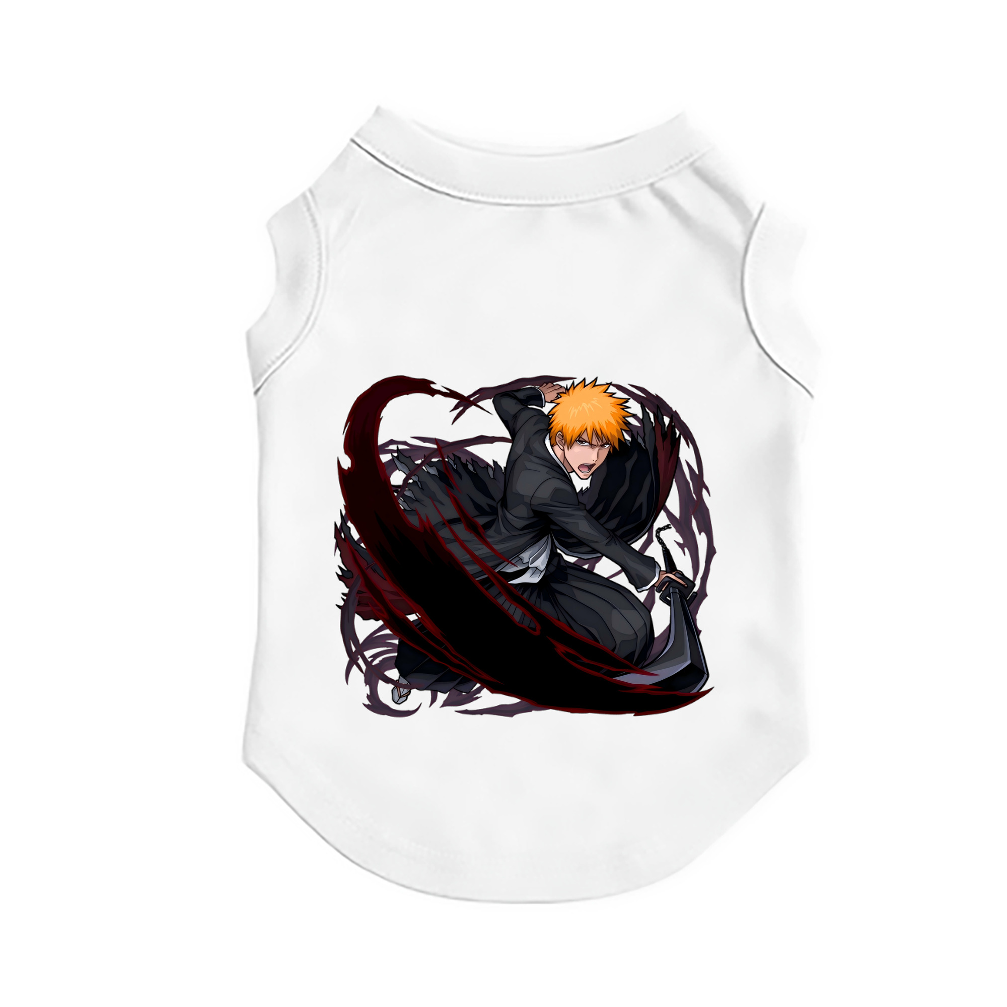 （画像用） ブリーチ 黒崎一護（くろさき いちご）BLEACH Kurosaki Ichigo ペット用ベスト