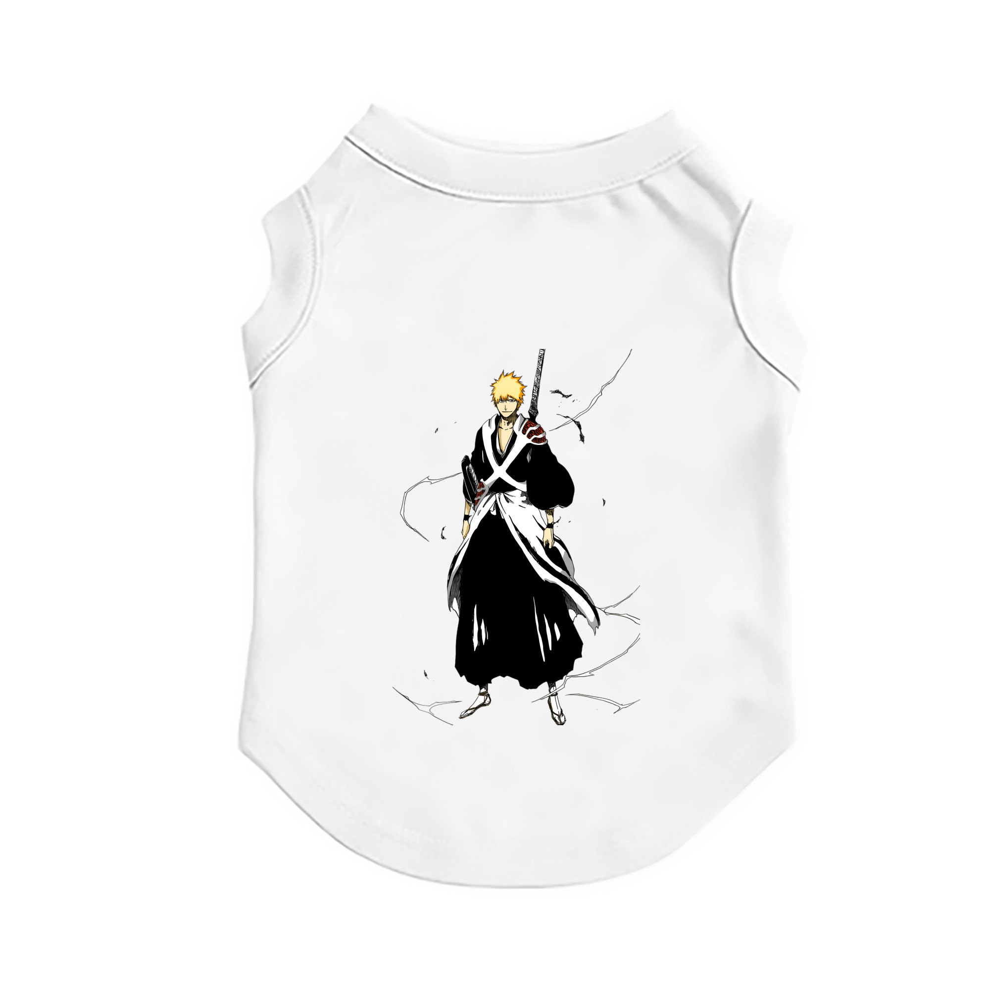 （画像用） ブリーチ 黒崎一護（くろさき いちご）BLEACH Kurosaki Ichigo ペット用ベスト