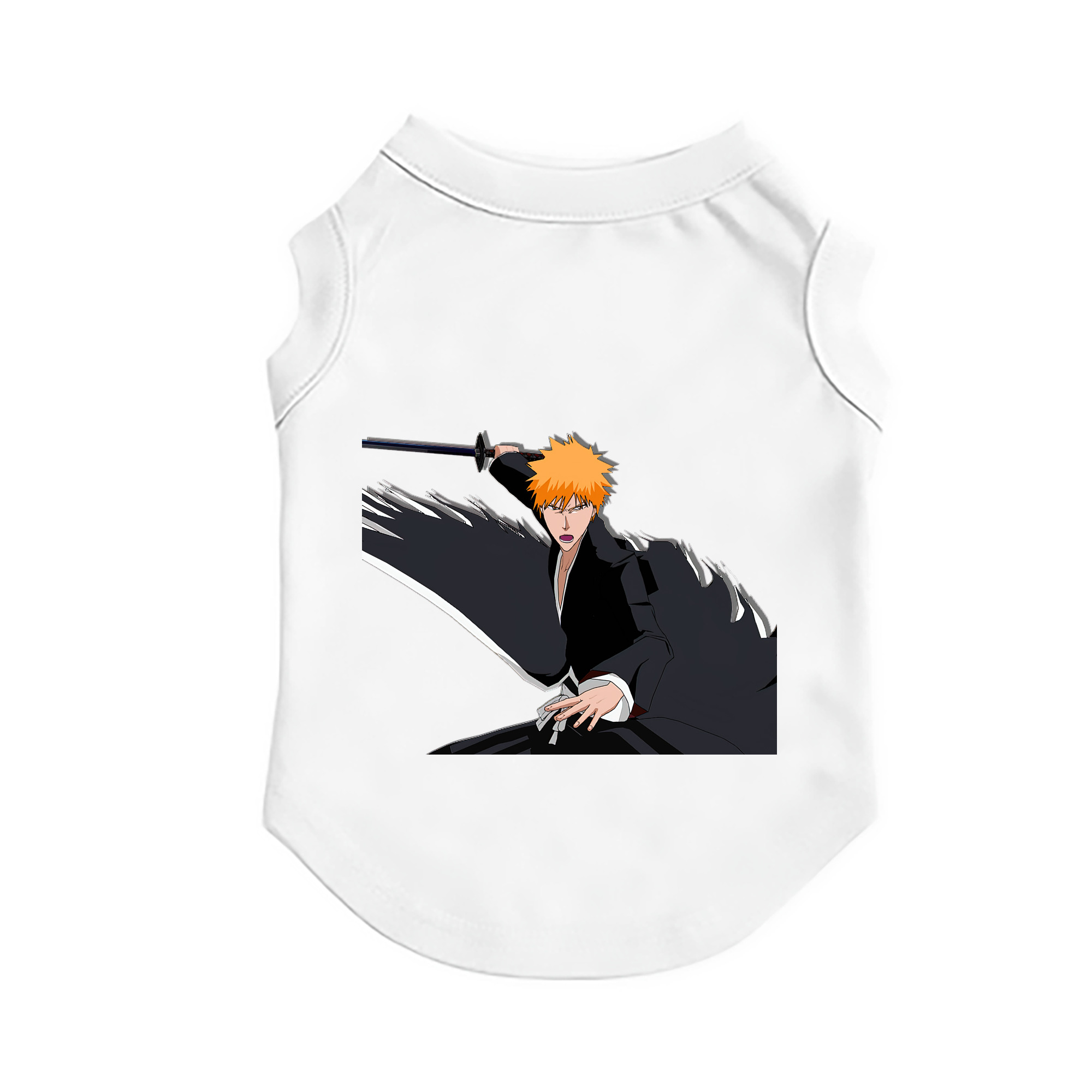 （画像用） ブリーチ 黒崎一護（くろさき いちご）BLEACH Kurosaki Ichigo ペット用ベスト