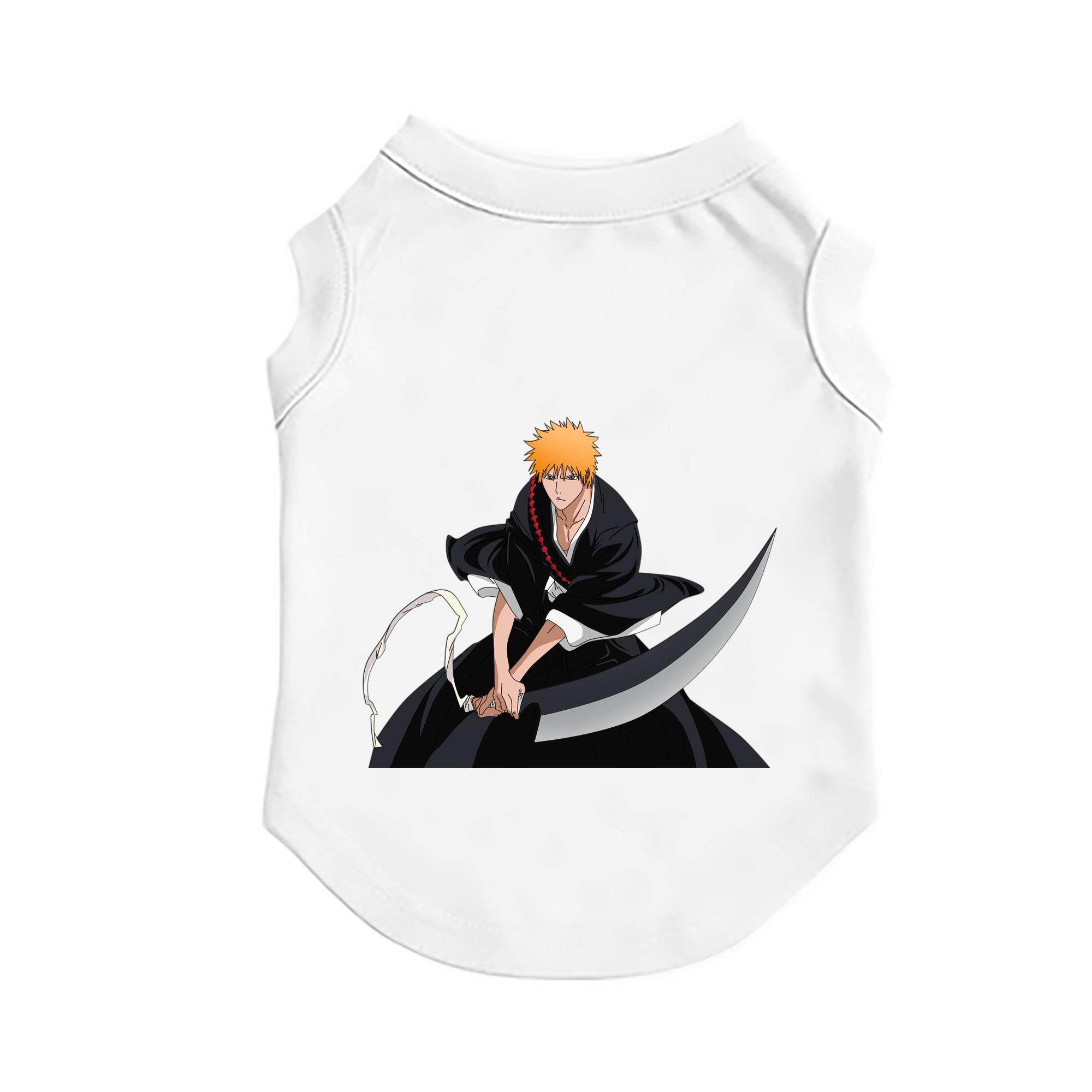 （画像用） ブリーチ 黒崎一護（くろさき いちご）BLEACH Kurosaki Ichigo ペット用ベスト