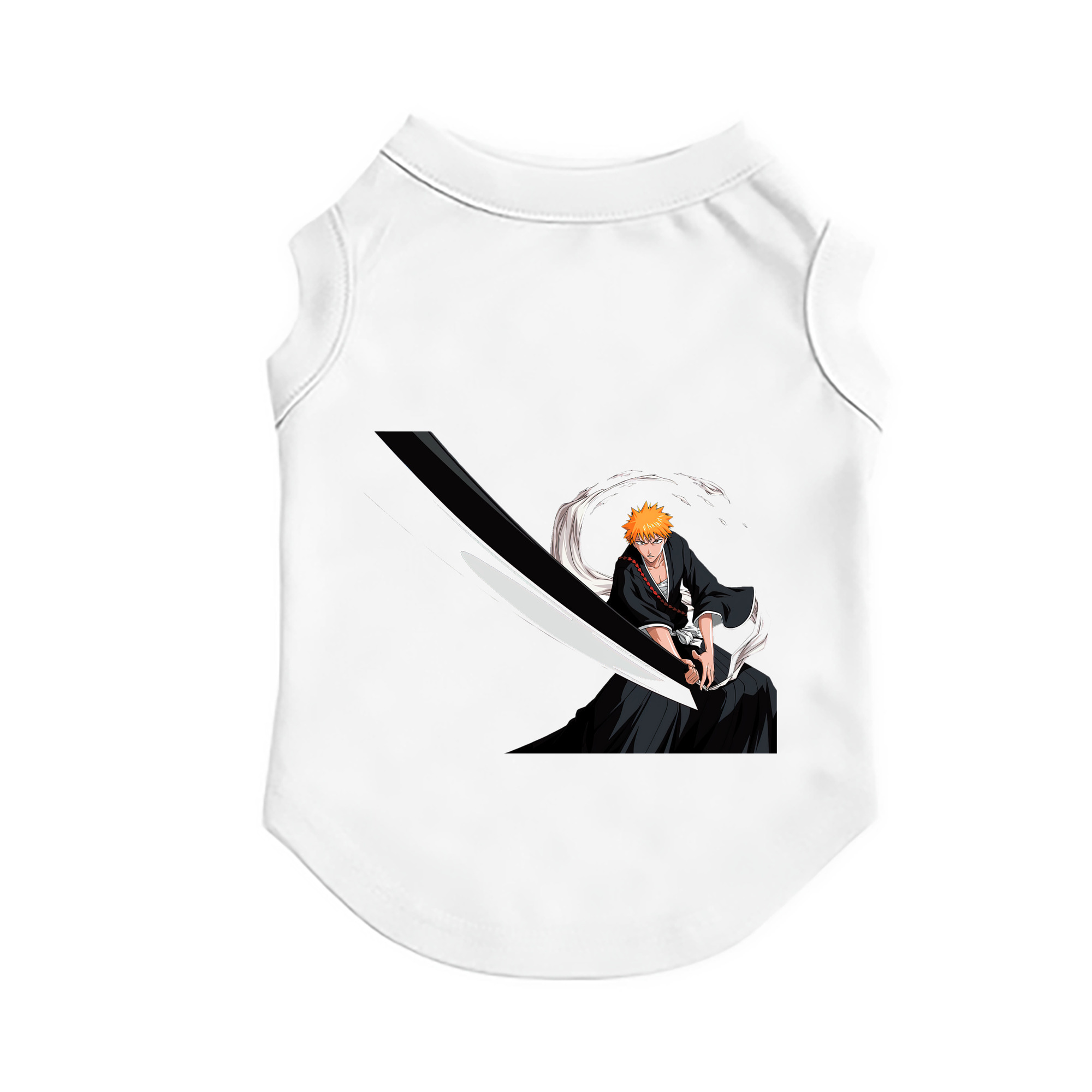 （画像用） ブリーチ 黒崎一護（くろさき いちご）BLEACH Kurosaki Ichigo ペット用ベスト