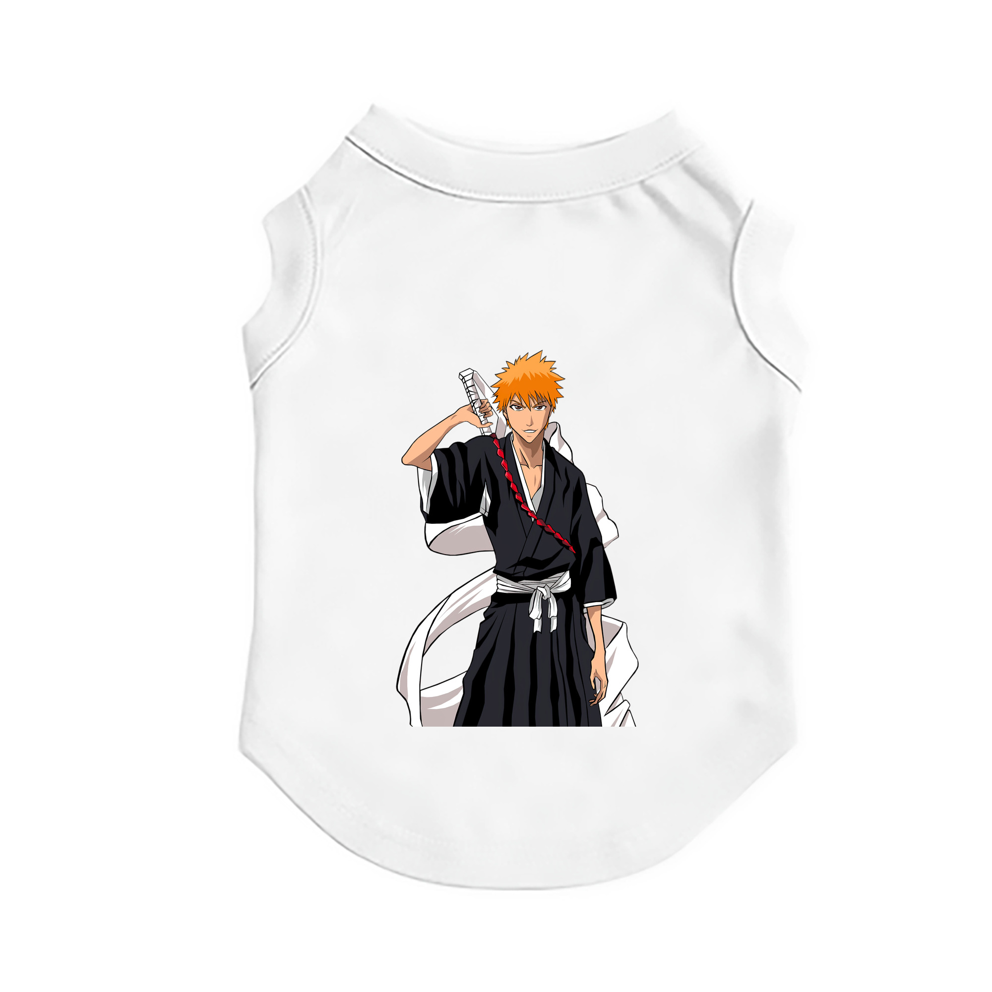 （画像用） ブリーチ 黒崎一護（くろさき いちご）BLEACH Kurosaki Ichigo ペット用ベスト