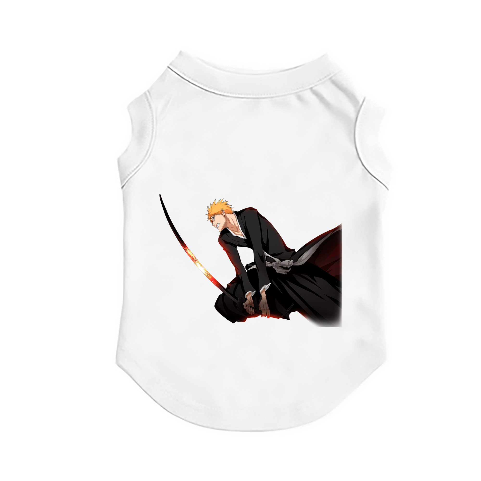 （画像用） ブリーチ 黒崎一護（くろさき いちご）BLEACH Kurosaki Ichigo ペット用ベスト
