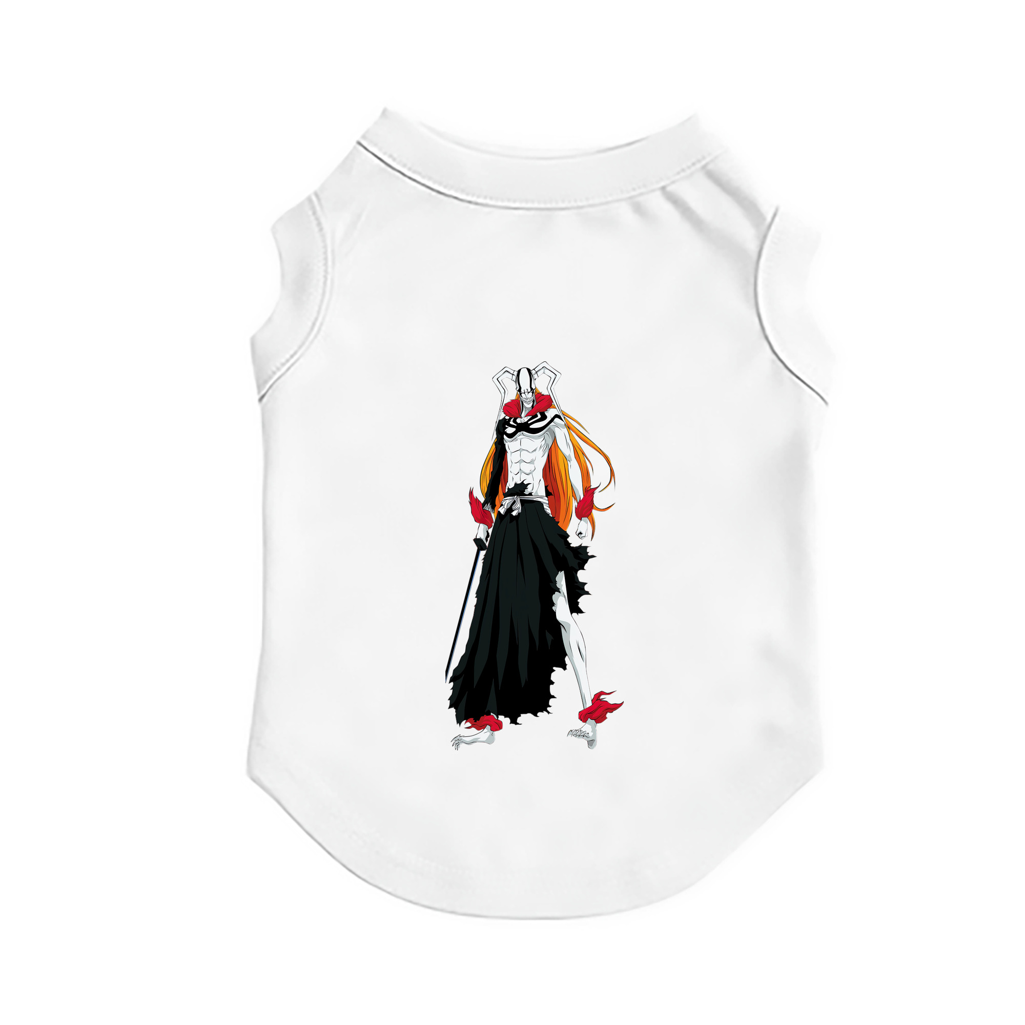 （画像用） ブリーチ 黒崎一護（くろさき いちご）BLEACH Kurosaki Ichigo ペット用ベスト
