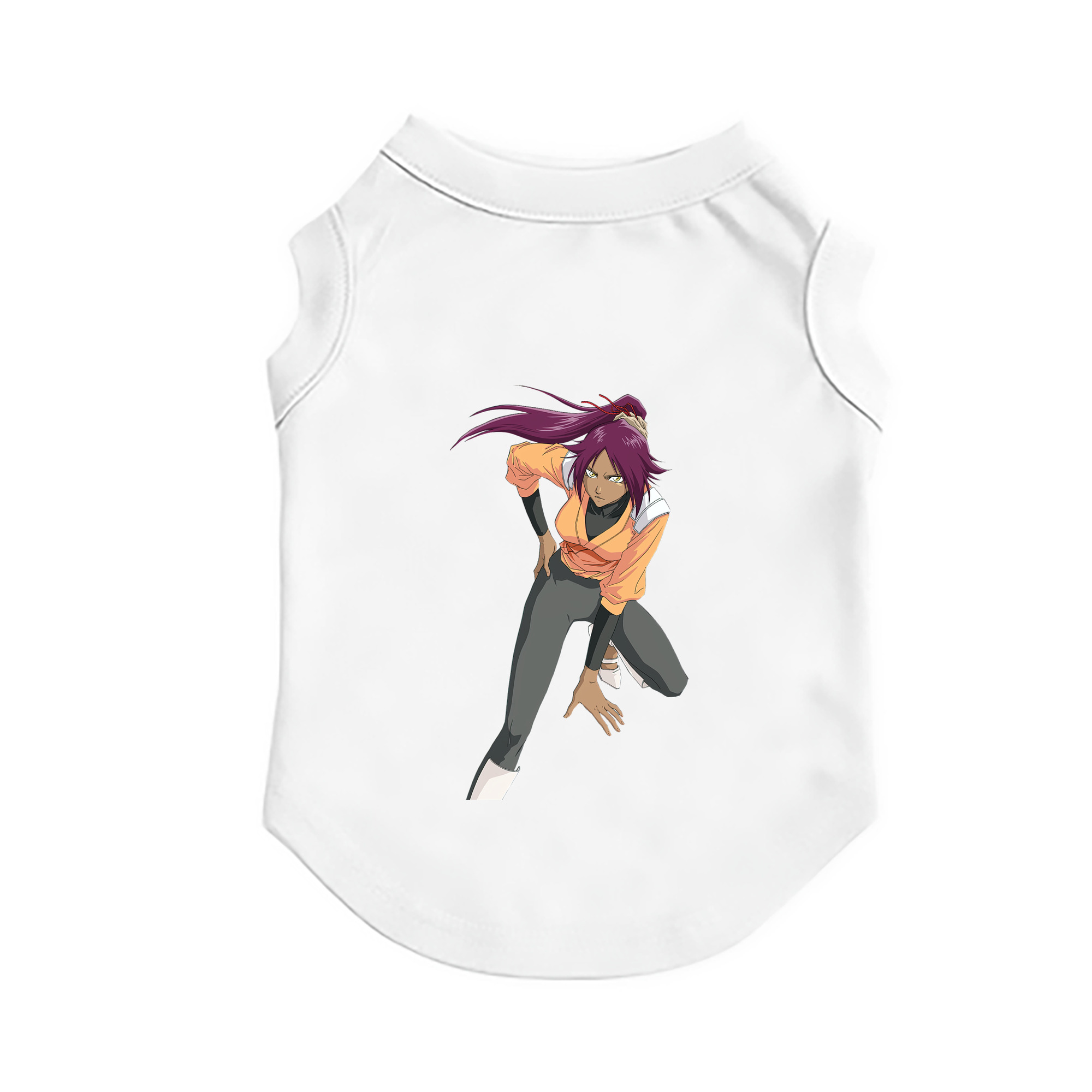 （画像用） ブリーチ 四楓院 夜一（しほういん よるいち） BLEACH Shihouin Yoruichi ペット用ベスト