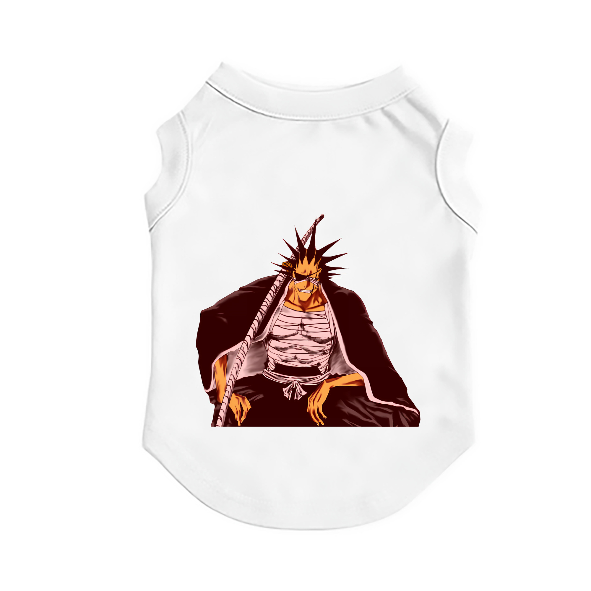 （画像用） ブリーチ ざらき けんぱち BLEACH Zaraki Kenpachi ペット用ベスト