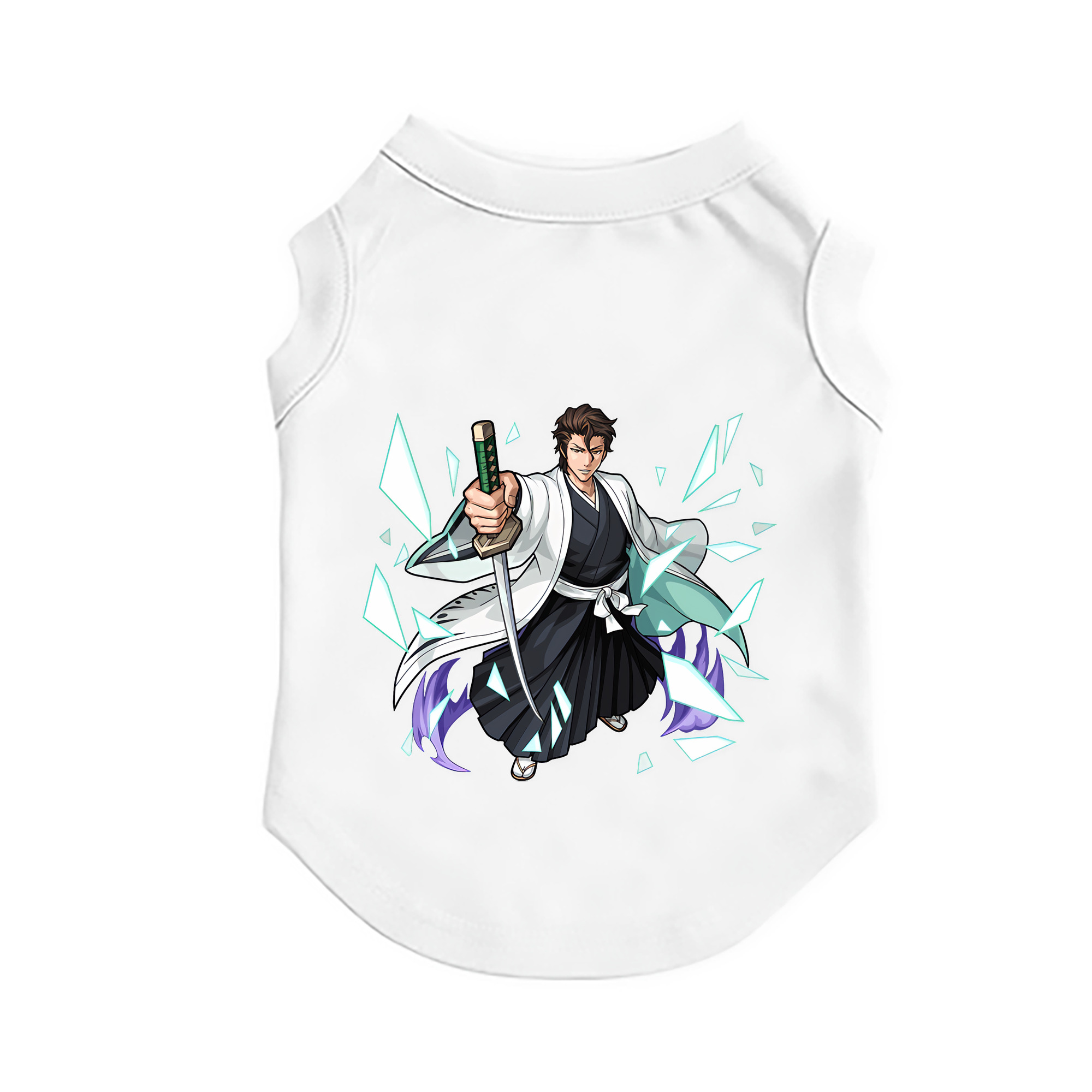 （画像用） ブリーチ 藍染 惣右介（あいぜん そうすけ） BLEACH Aizen Sousuke ペット用ベスト