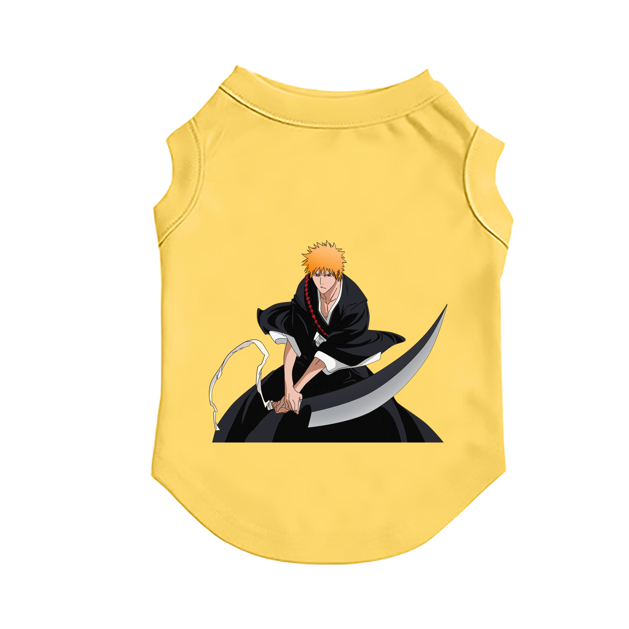 （画像用） ブリーチ 黒崎一護（くろさき いちご）BLEACH Kurosaki Ichigo ペット用ベスト
