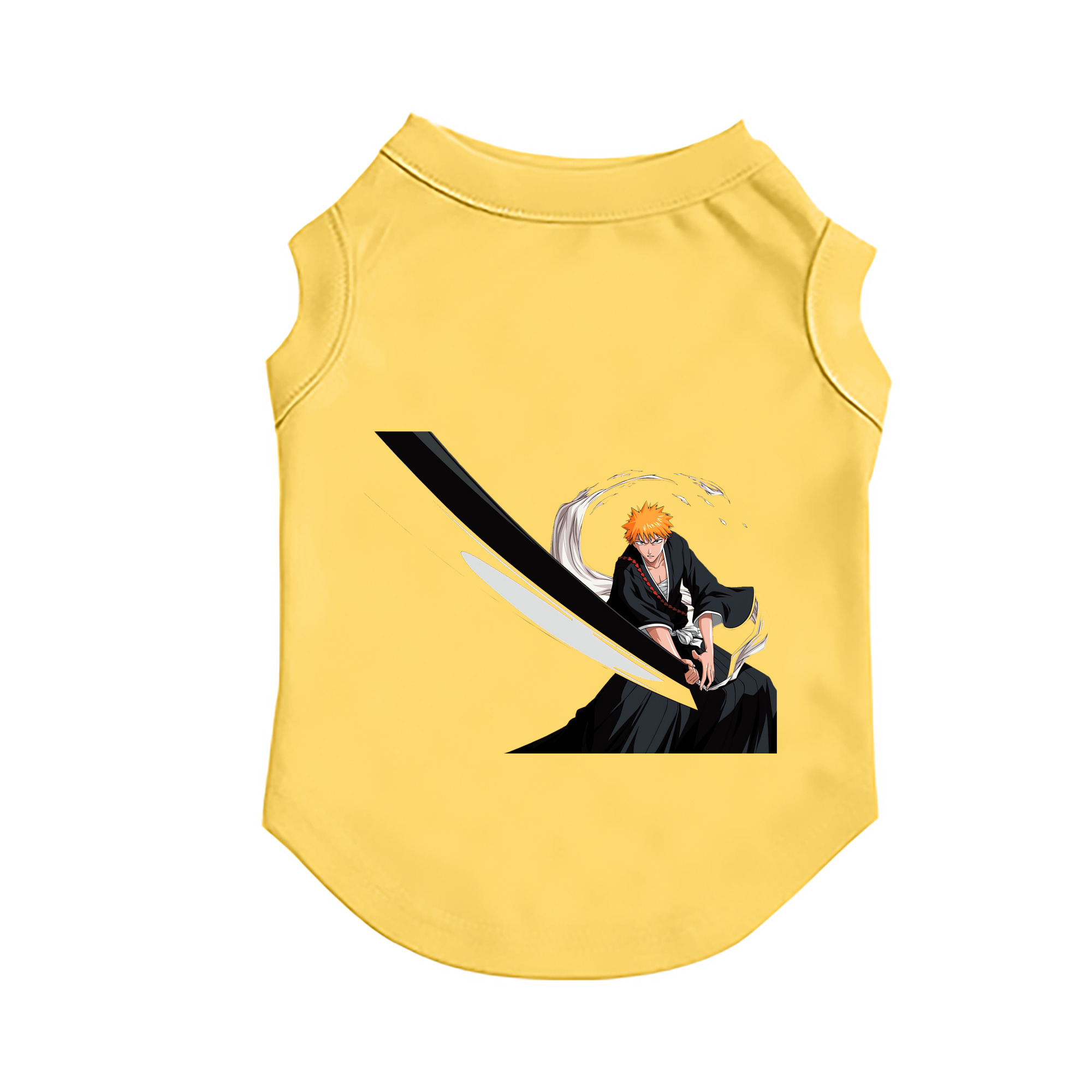 （画像用） ブリーチ 黒崎一護（くろさき いちご）BLEACH Kurosaki Ichigo ペット用ベスト