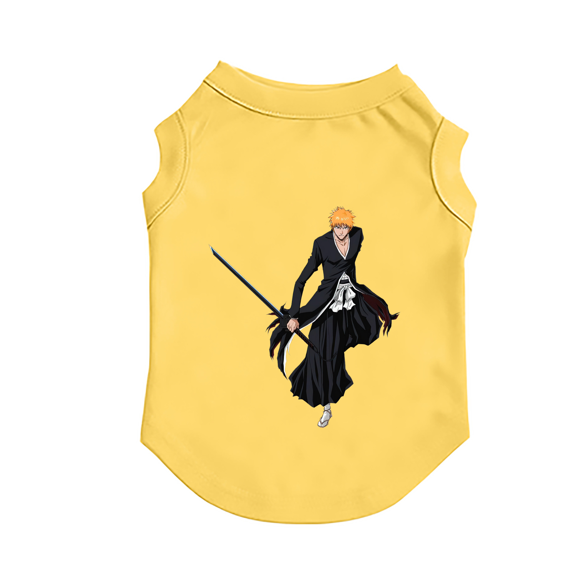 （画像用） ブリーチ 黒崎一護（くろさき いちご）BLEACH Kurosaki Ichigo ペット用ベスト
