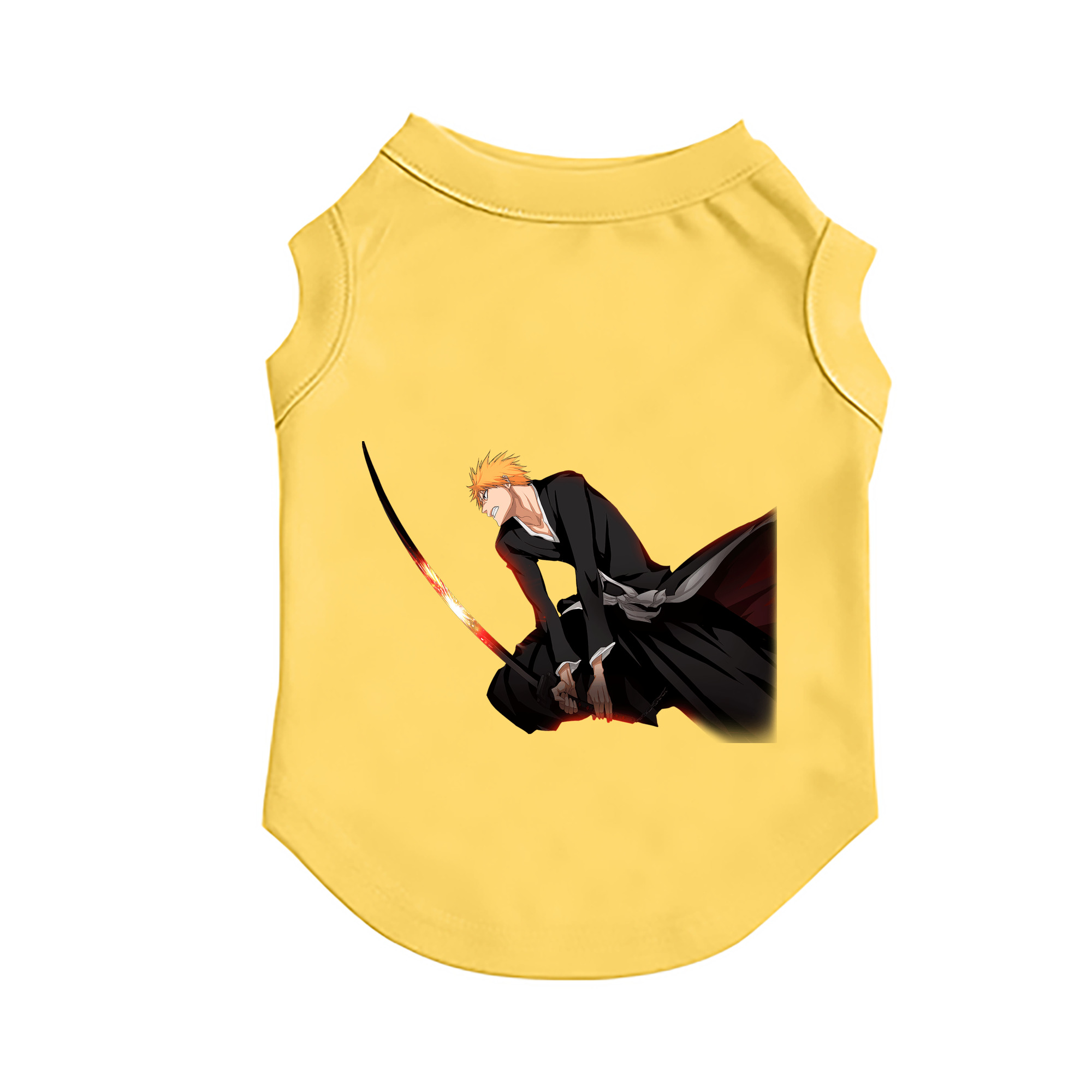 （画像用） ブリーチ 黒崎一護（くろさき いちご）BLEACH Kurosaki Ichigo ペット用ベスト