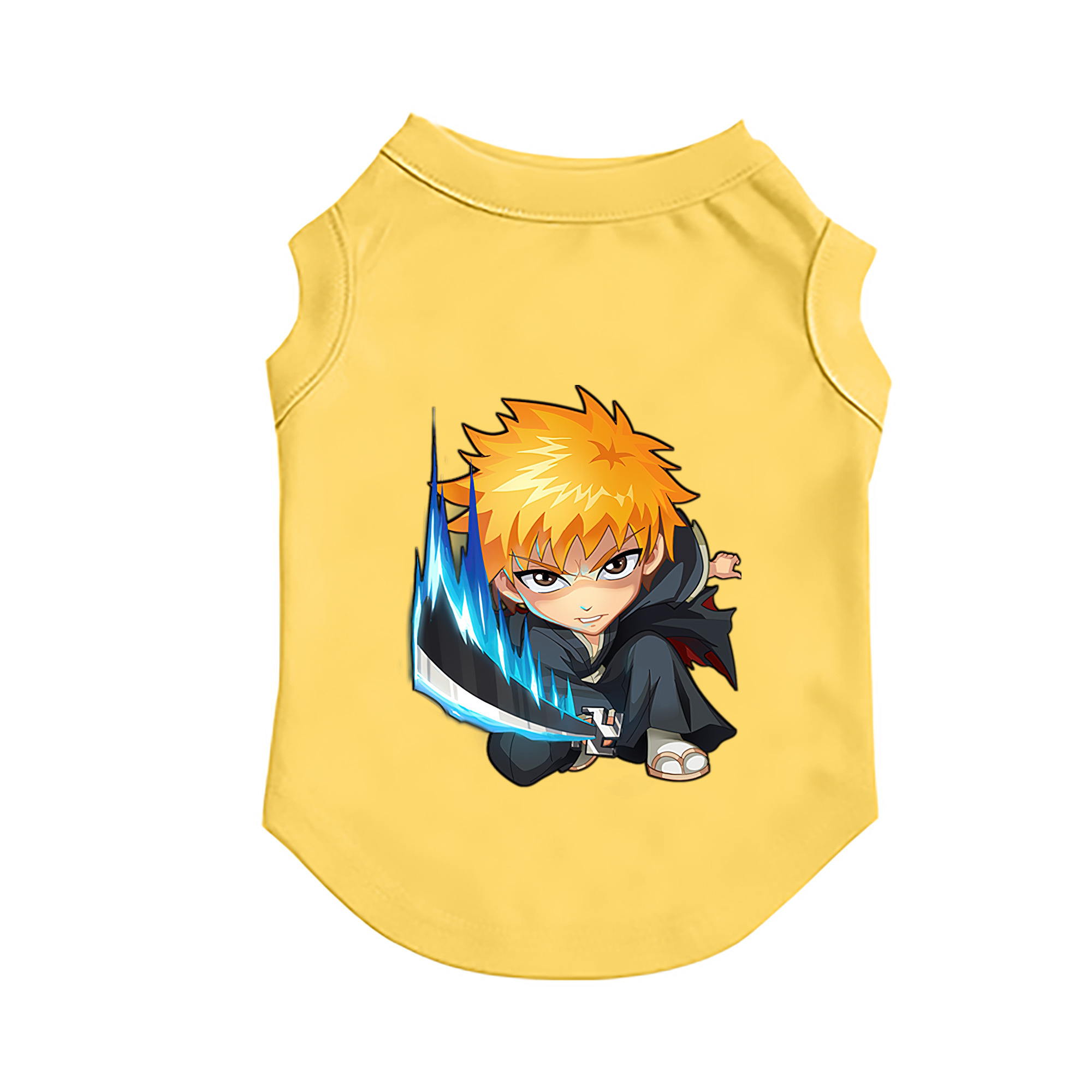 （画像用） ブリーチ 黒崎一護（くろさき いちご）BLEACH Kurosaki Ichigo ペット用ベスト