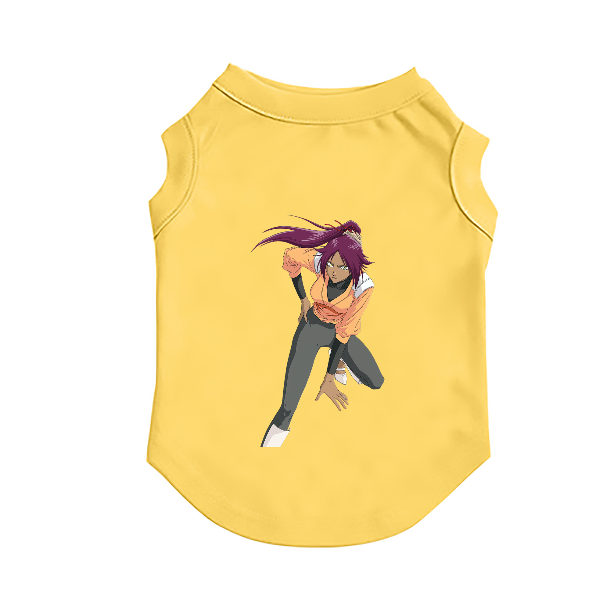 （画像用） ブリーチ 四楓院 夜一（しほういん よるいち） BLEACH Shihouin Yoruichi ペット用ベスト