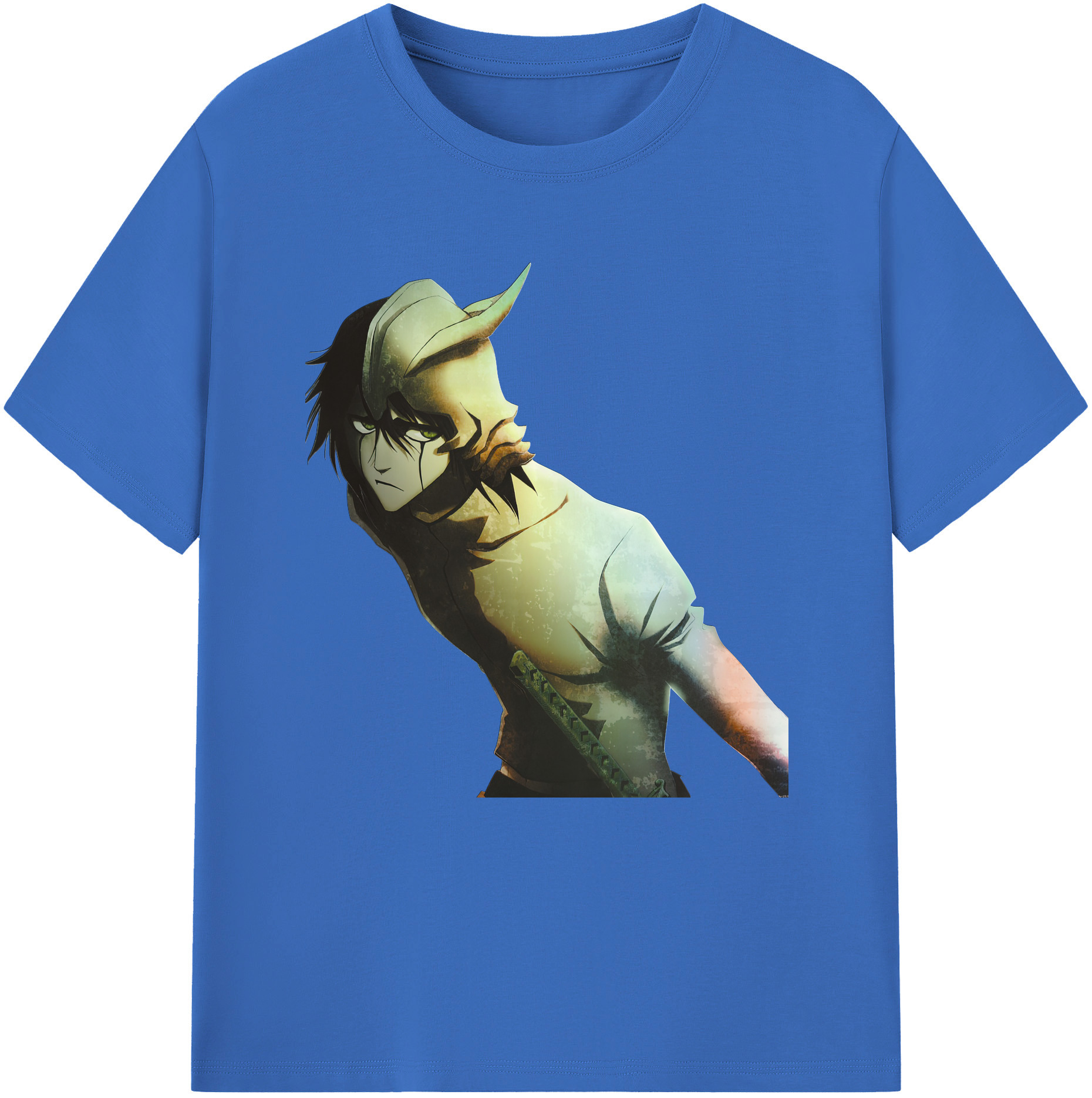（画像用） ブリーチ ウルキオラ·シファー BLEACH Ulquiorra cifer 綿100％半袖Tシャツ（フロントプリント）