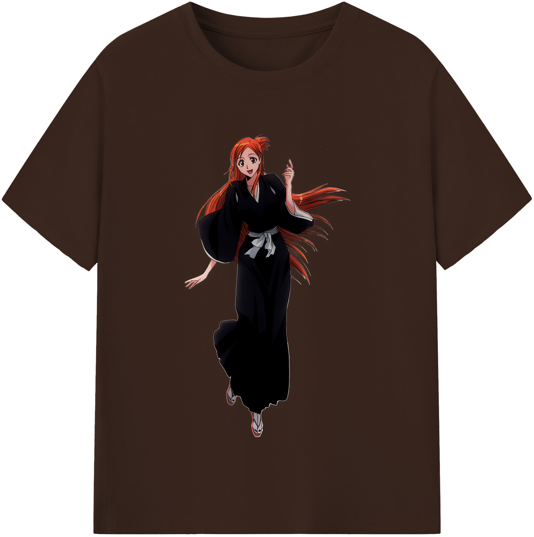 （画像用） ブリーチ 井上織姫（いのうえおりひめ） BLEACH Inoue Orihime 綿100％半袖Tシャツ（フロントプリント）
