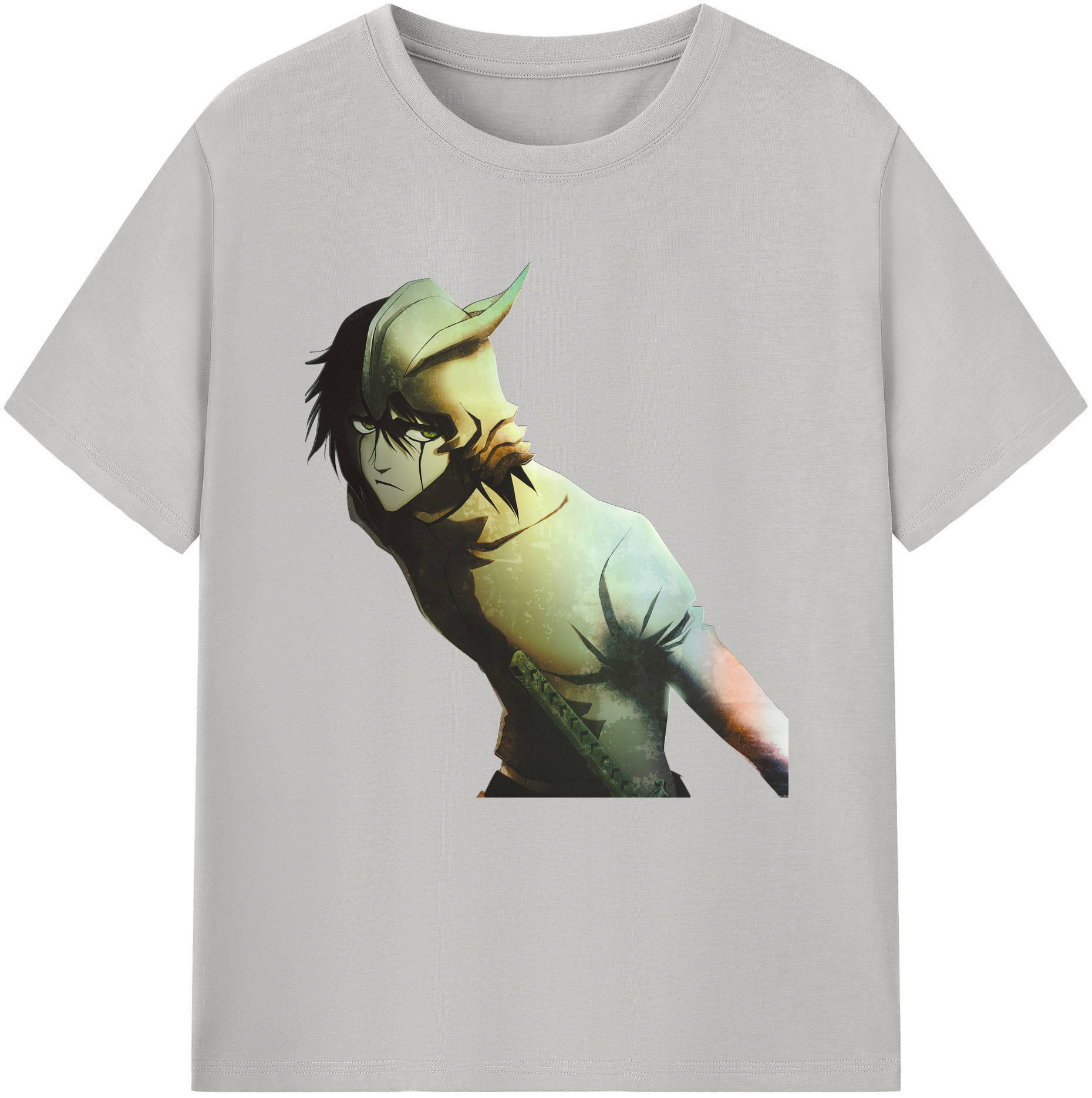 （画像用） ブリーチ ウルキオラ·シファー BLEACH Ulquiorra cifer 綿100％半袖Tシャツ（フロントプリント）