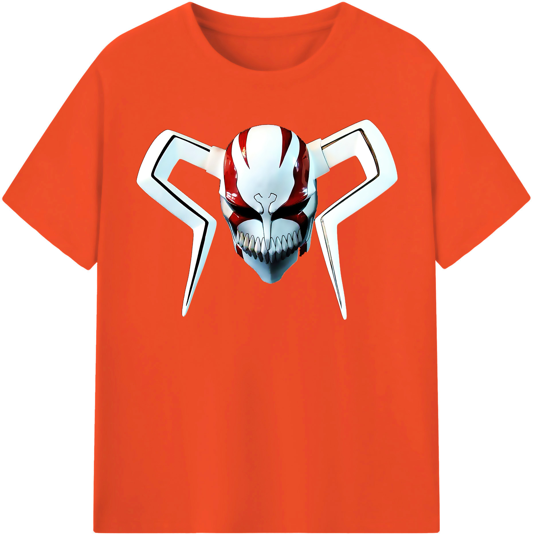 （画像用） ブリーチ 黒崎一護（くろさき いちご）BLEACH Kurosaki Ichigo 綿100％半袖Tシャツ（フロントプリント）