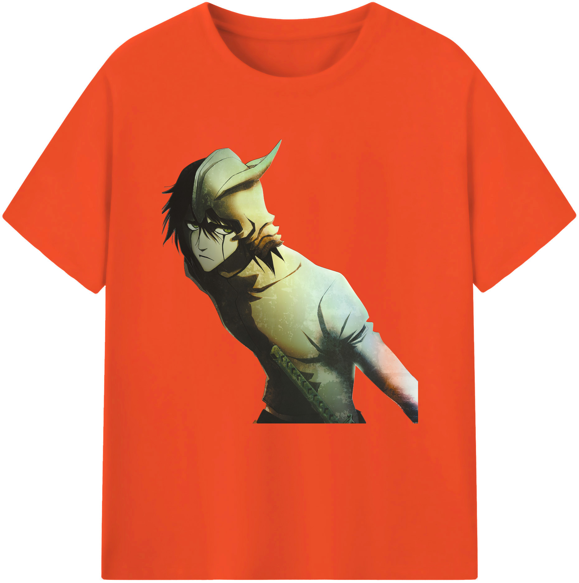 （画像用） ブリーチ ウルキオラ·シファー BLEACH Ulquiorra cifer 綿100％半袖Tシャツ（フロントプリント）