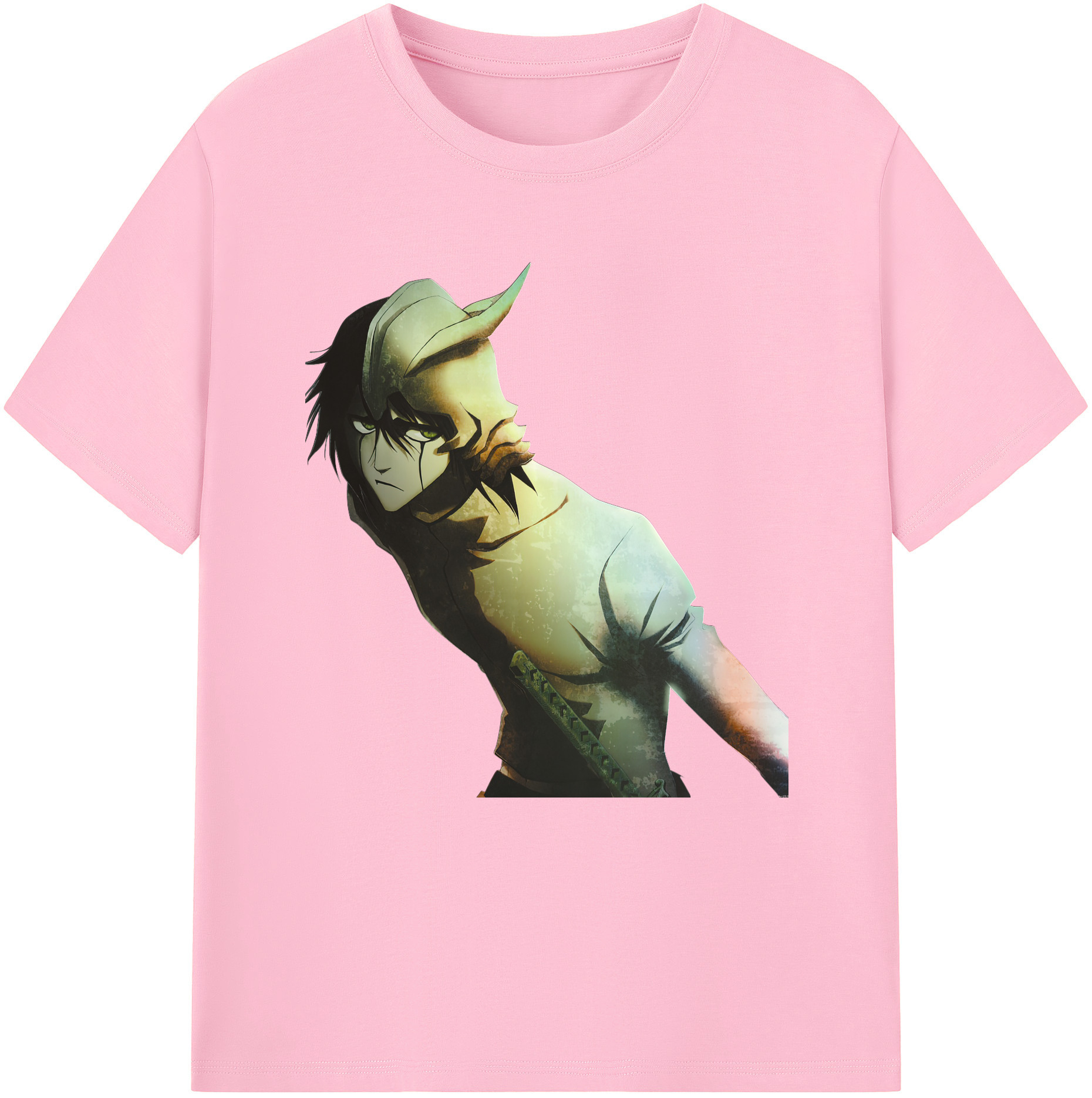 （画像用） ブリーチ ウルキオラ·シファー BLEACH Ulquiorra cifer 綿100％半袖Tシャツ（フロントプリント）