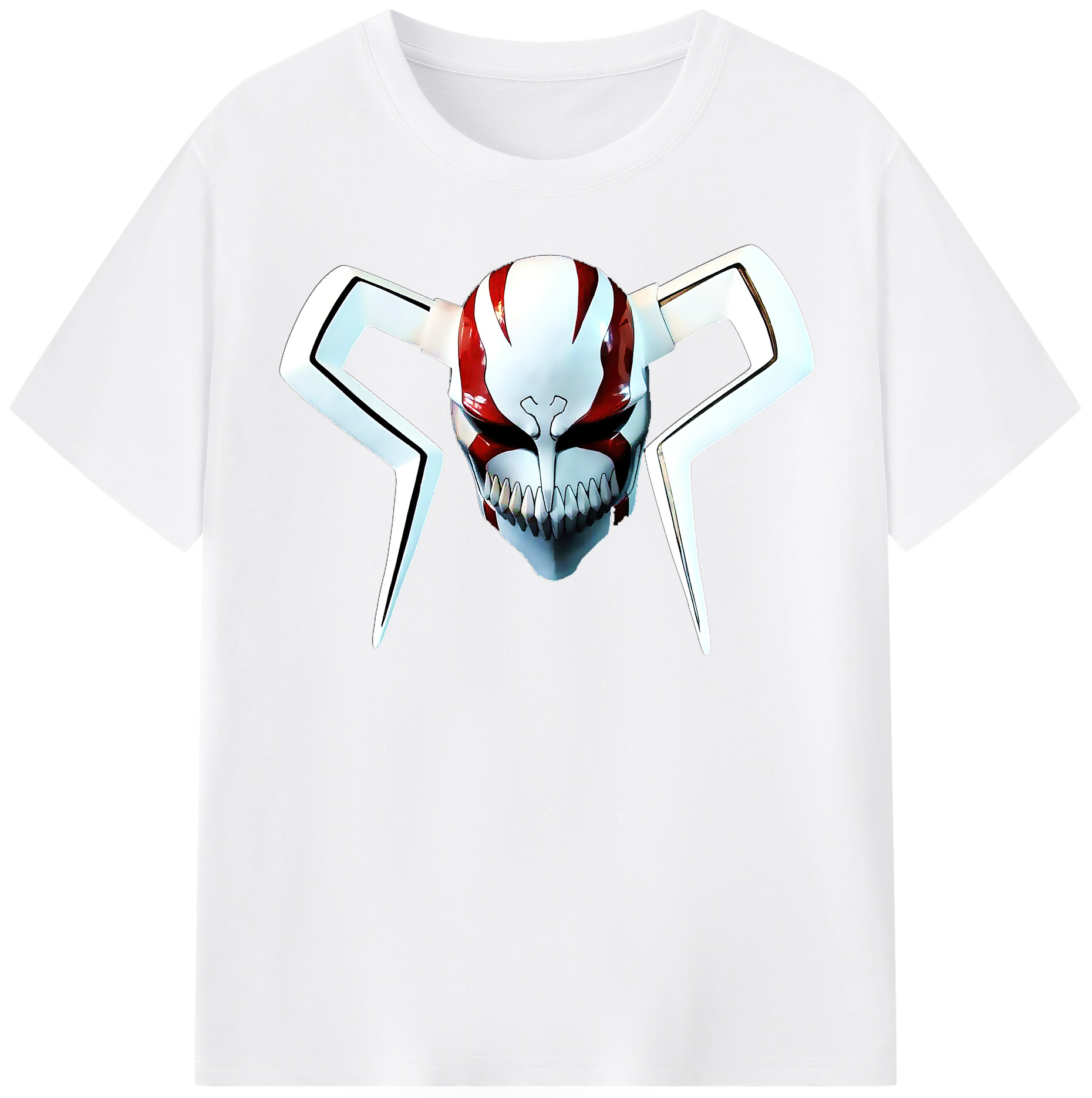 （画像用） ブリーチ 黒崎一護（くろさき いちご）BLEACH Kurosaki Ichigo 綿100％半袖Tシャツ（フロントプリント）