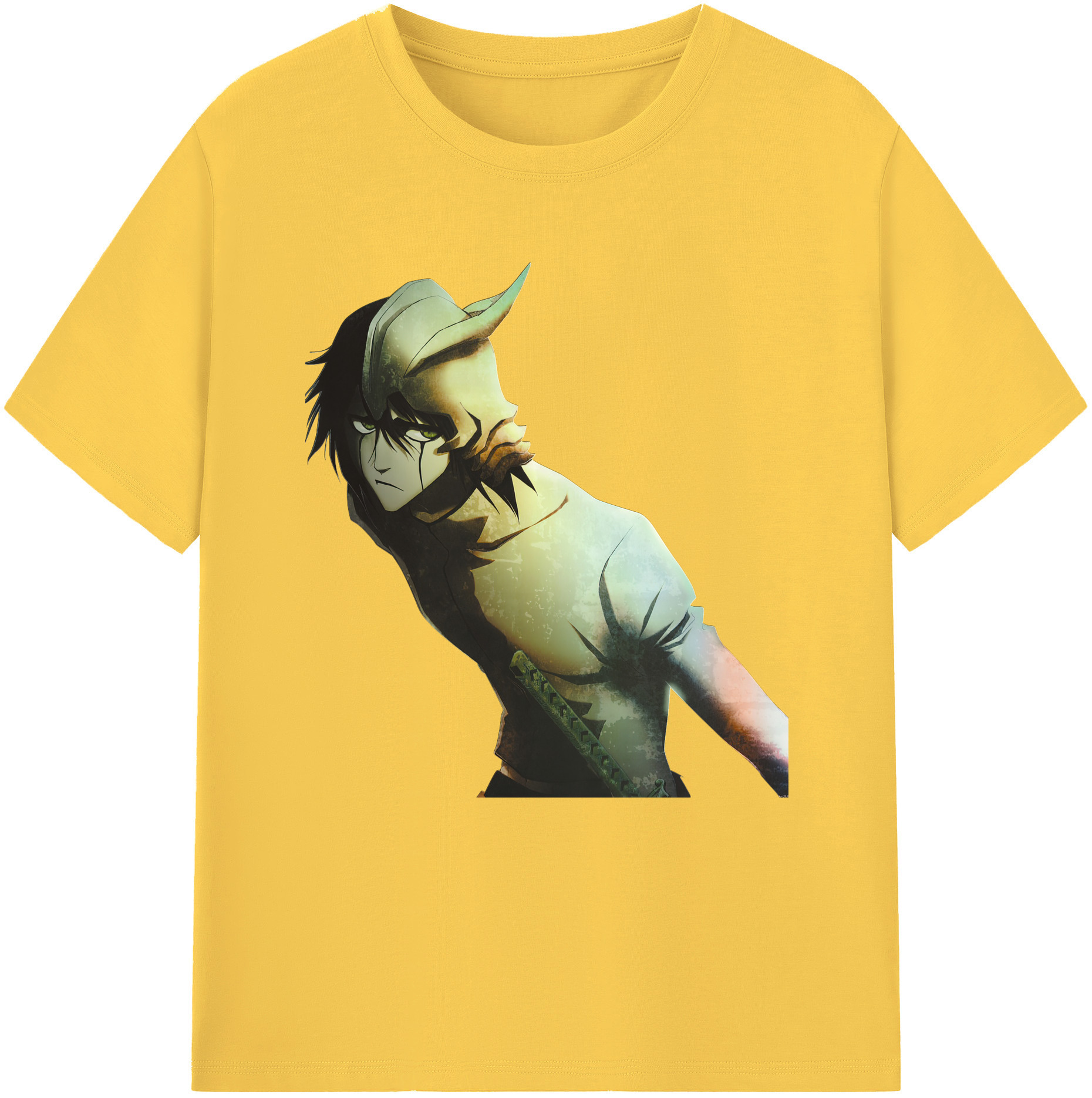 （画像用） ブリーチ ウルキオラ·シファー BLEACH Ulquiorra cifer 綿100％半袖Tシャツ（フロントプリント）