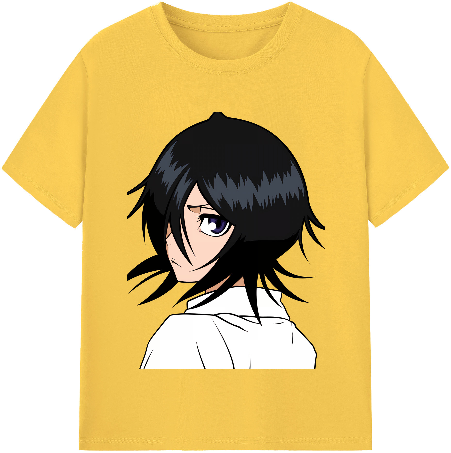 （画像用） ブリーチ 朽木ルキア BLEACH Kuchiki Rukia 綿100％半袖Tシャツ（フロントプリント）