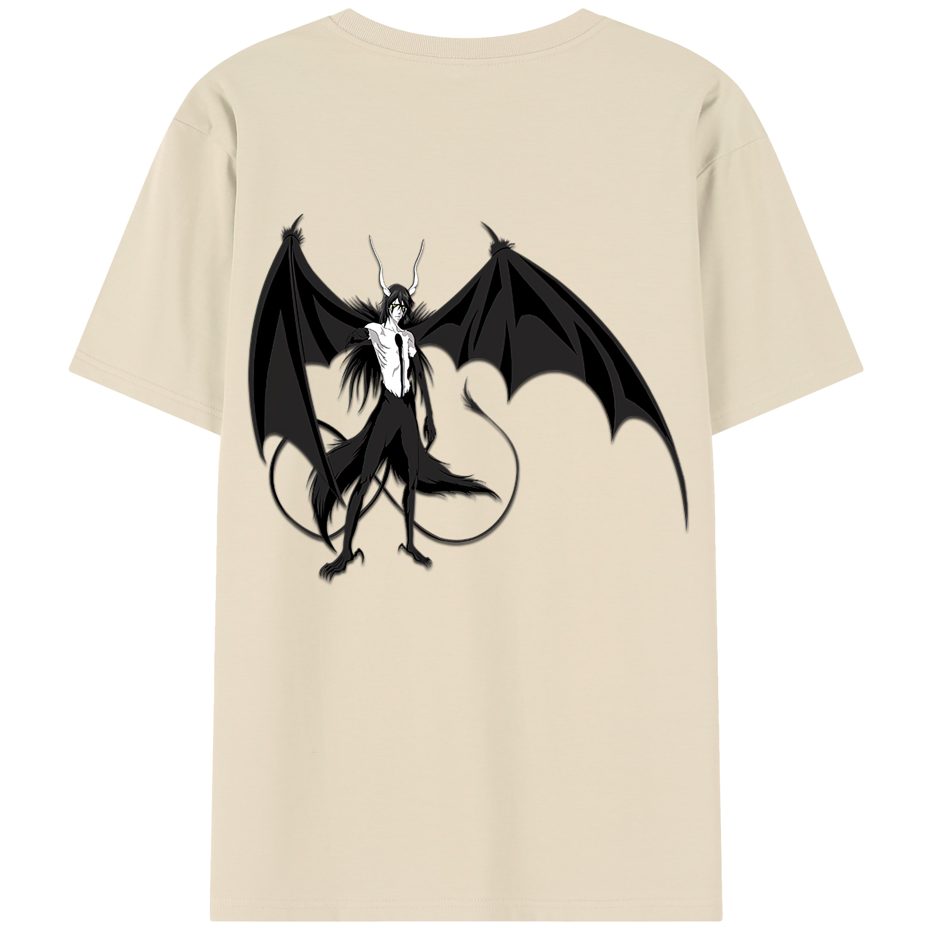 （画像用） ブリーチ ウルキオラ·シファー BLEACH Ulquiorra cifer 綿100％半袖Tシャツ（背面プリント）