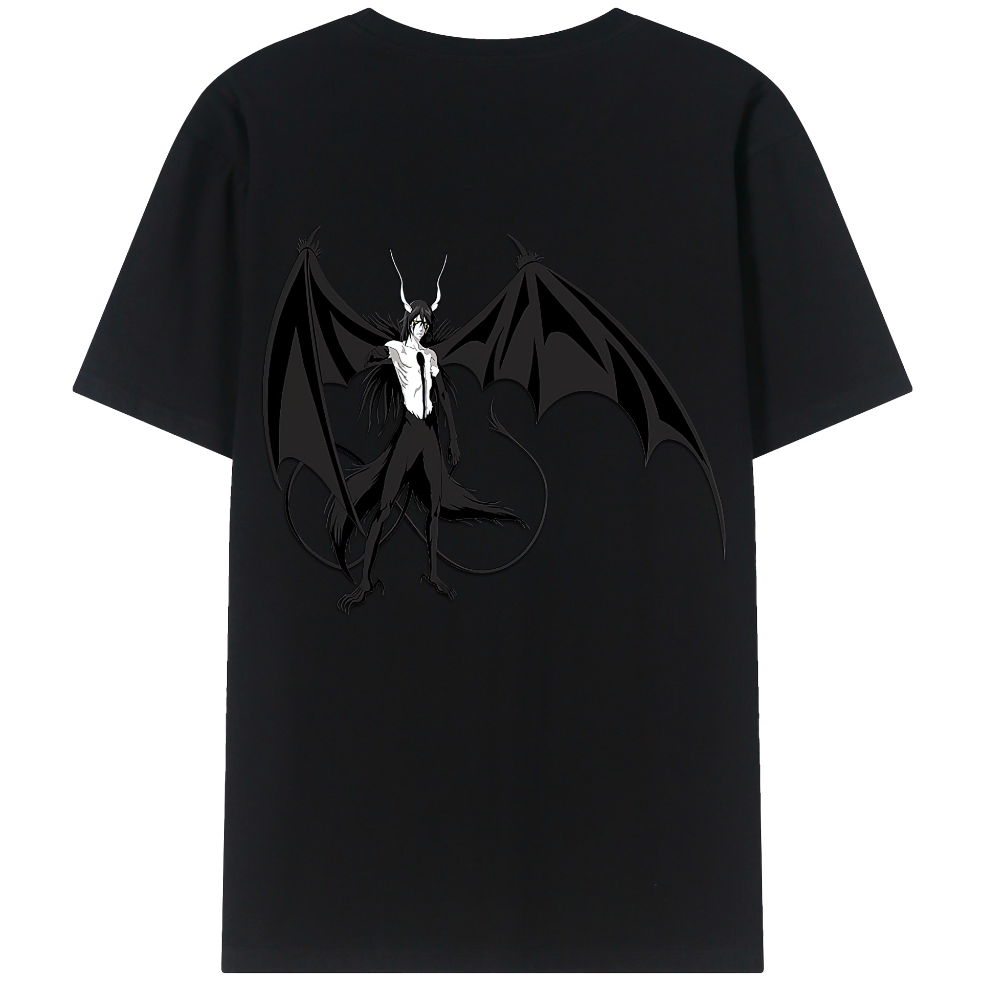 （画像用） ブリーチ ウルキオラ·シファー BLEACH Ulquiorra cifer 綿100％半袖Tシャツ（背面プリント）