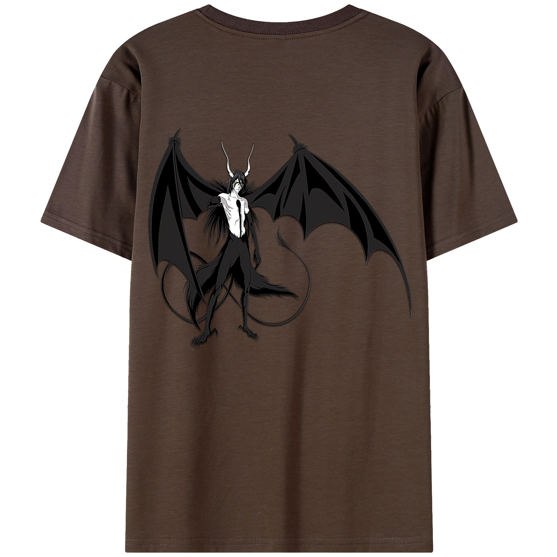 （画像用） ブリーチ ウルキオラ·シファー BLEACH Ulquiorra cifer 綿100％半袖Tシャツ（背面プリント）