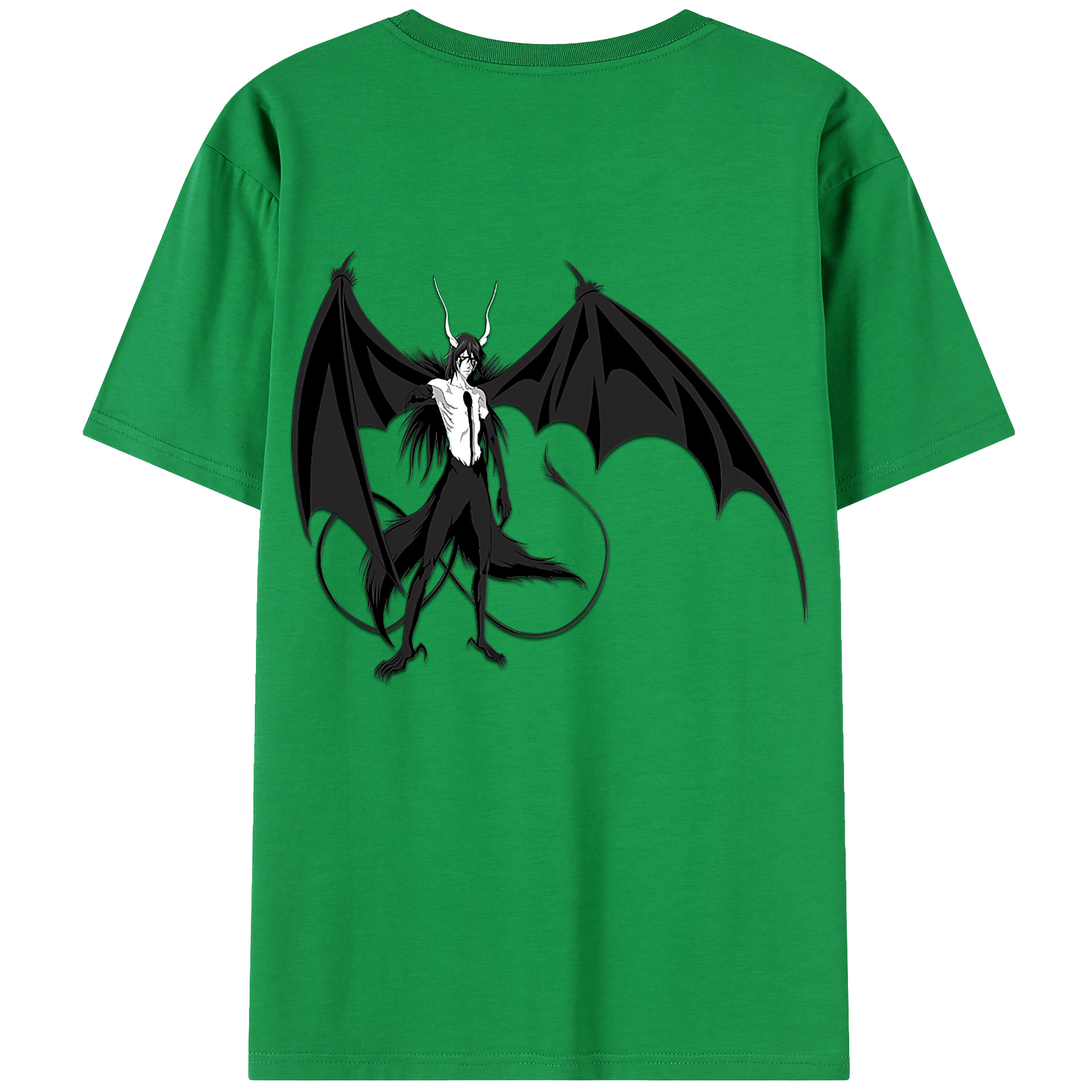 （画像用） ブリーチ ウルキオラ·シファー BLEACH Ulquiorra cifer 綿100％半袖Tシャツ（背面プリント）