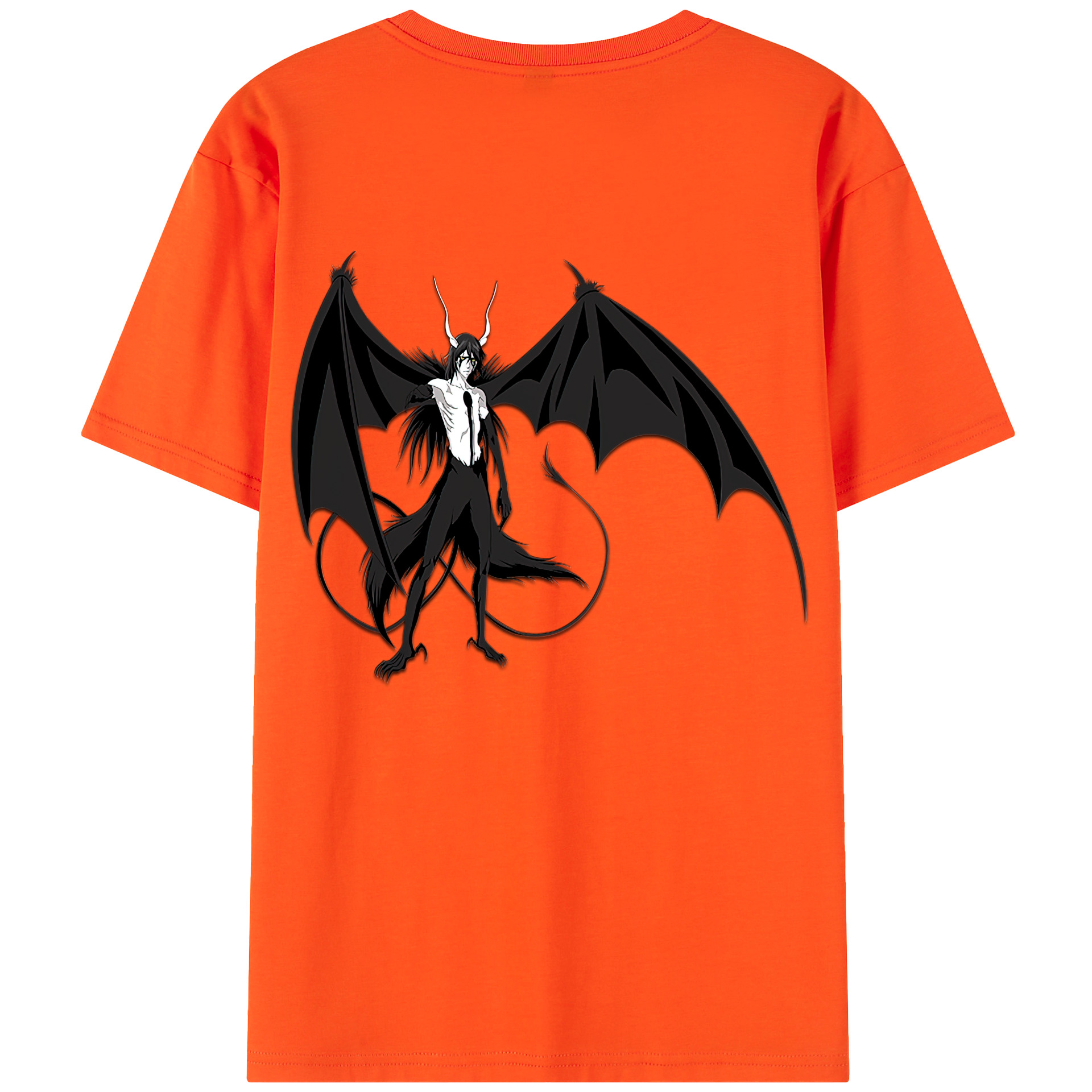 （画像用） ブリーチ ウルキオラ·シファー BLEACH Ulquiorra cifer 綿100％半袖Tシャツ（背面プリント）