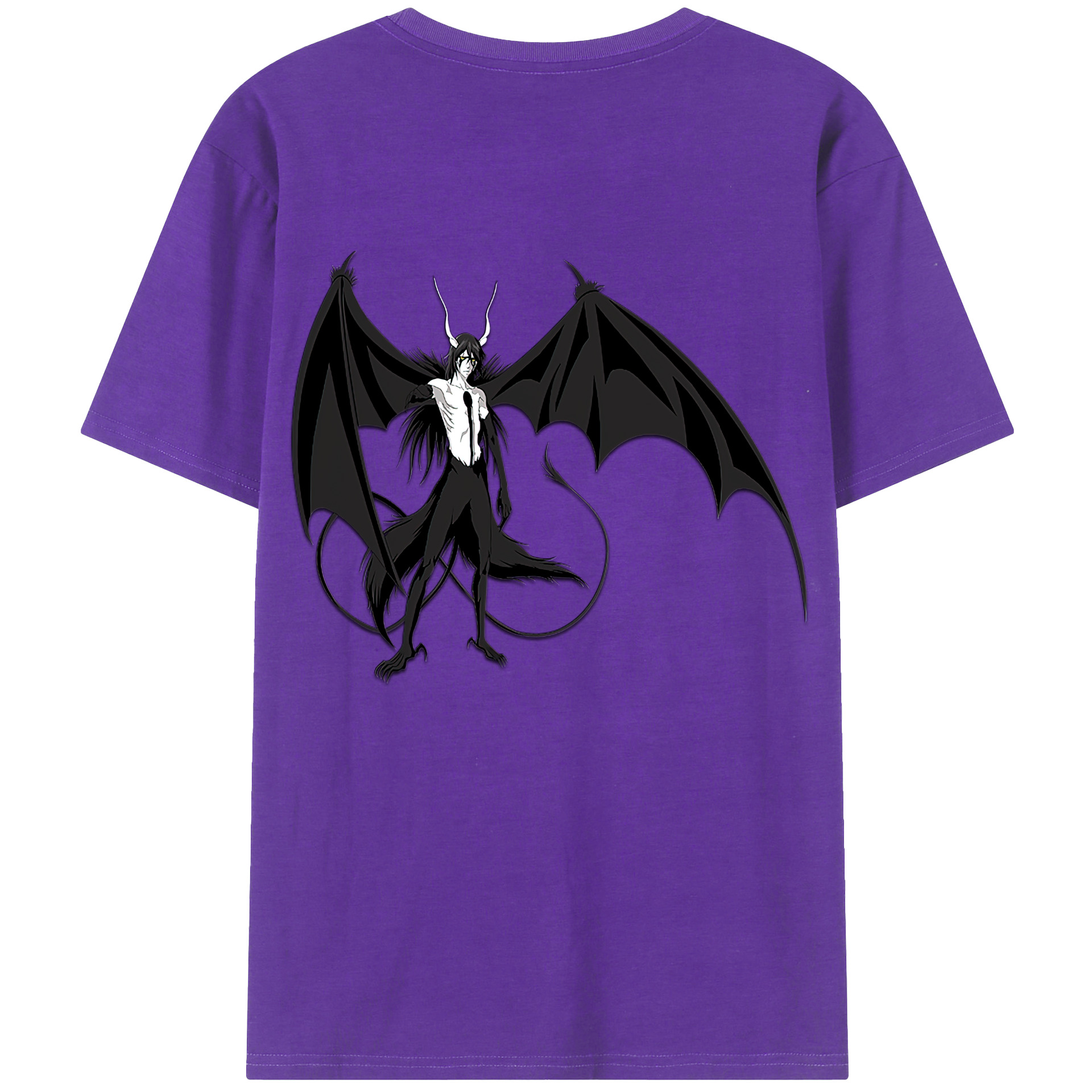（画像用） ブリーチ ウルキオラ·シファー BLEACH Ulquiorra cifer 綿100％半袖Tシャツ（背面プリント）