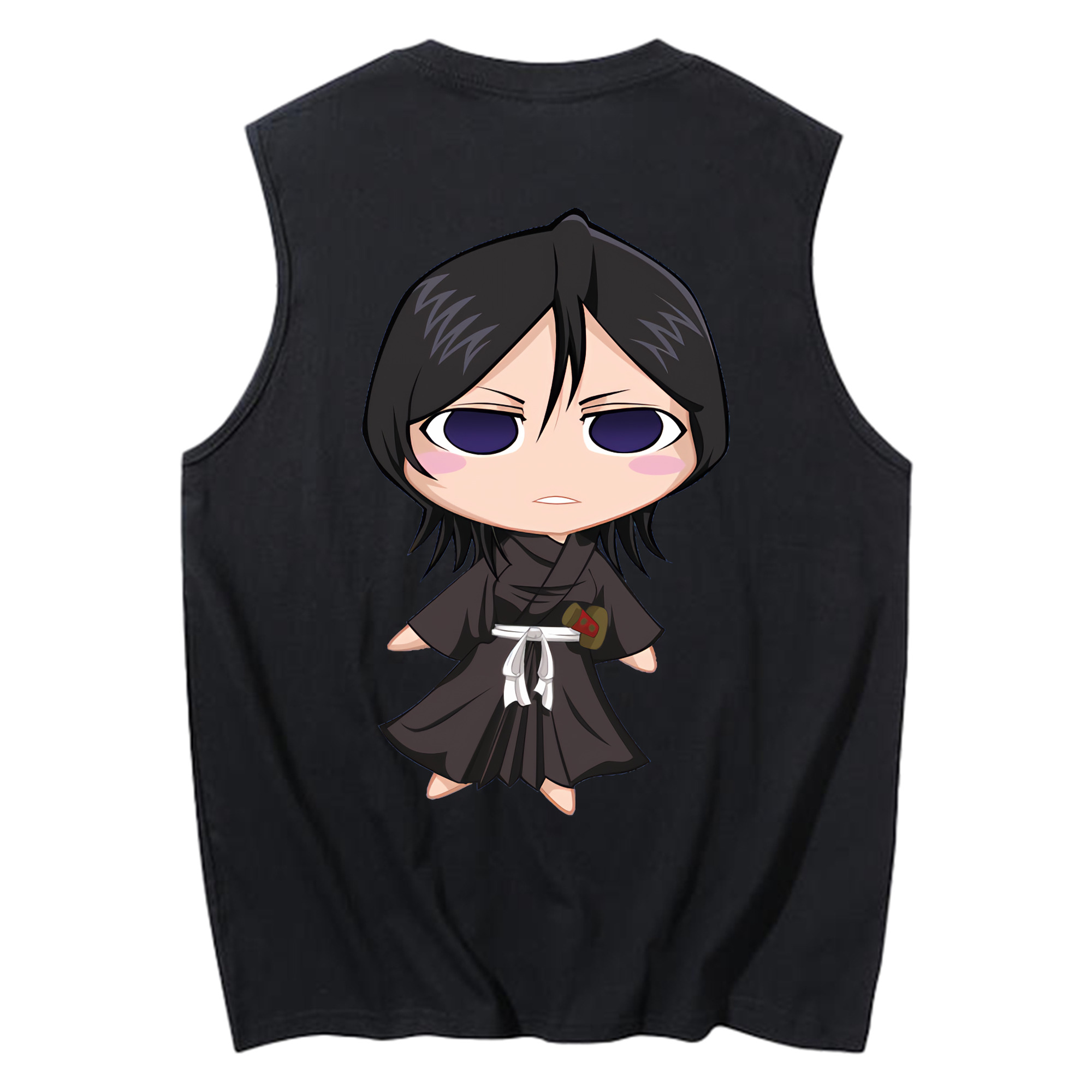 （画像用） ブリーチ 朽木ルキア BLEACH Kuchiki Rukia コットン100％タンクトップ（背面プリント）