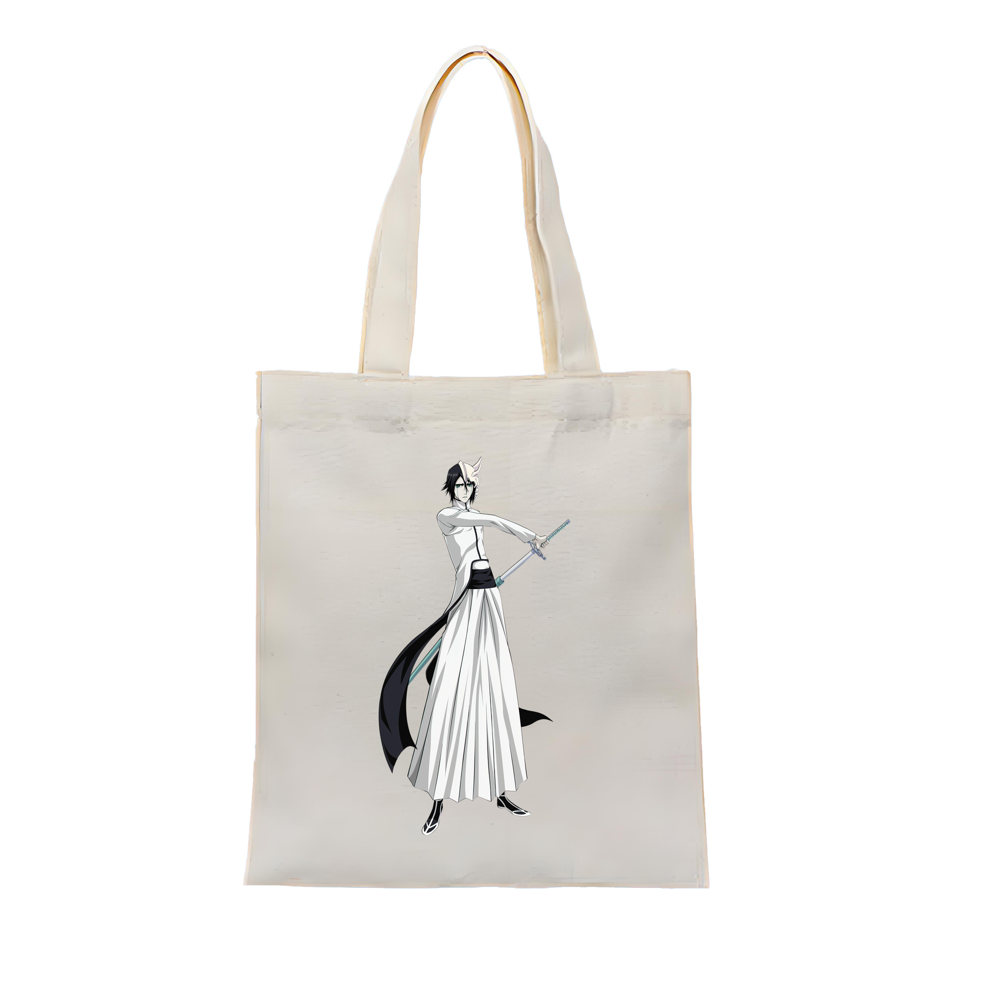 （画像用） ブリーチ ウルキオラ·シファー BLEACH Ulquiorra cifer 縦型キャンバス生地手提げバッグ　トートバッグ